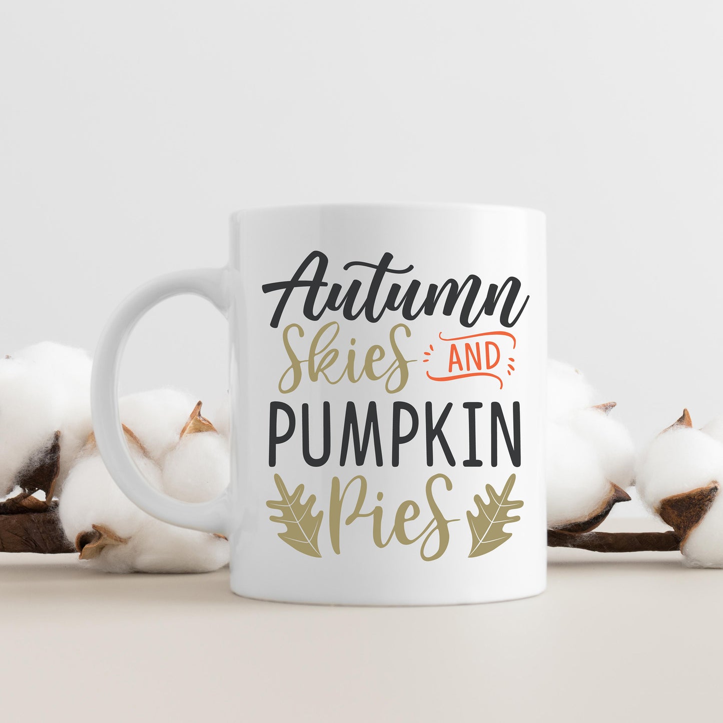 "Autumn Skies and Pumpkin Pies" Graphic - Glowforge