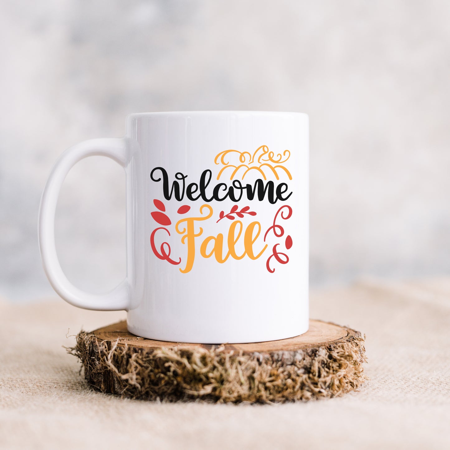 "Welcome Fall" Graphic