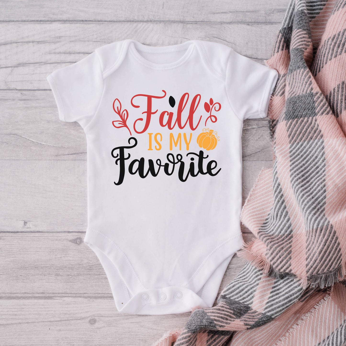 "Fall Is My Favorite With Pumpkin" Graphic - Glowforge