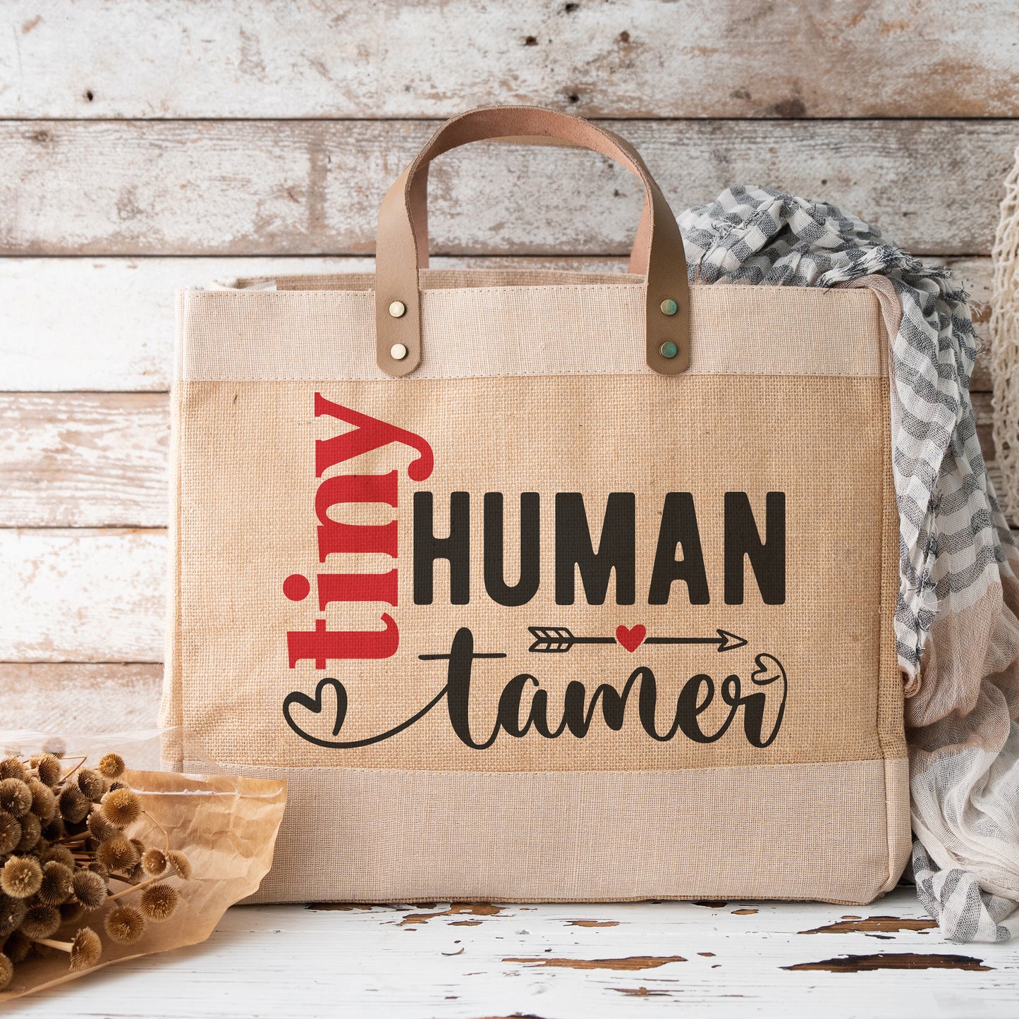 "Tiny Human Tamer" Graphic