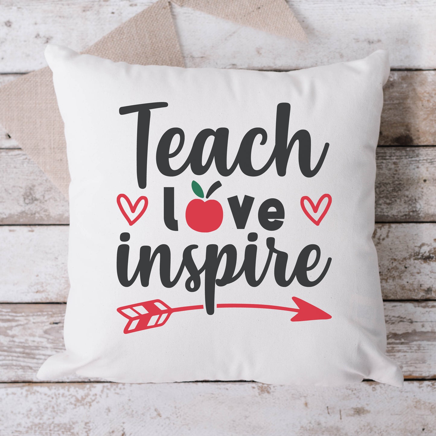 "Teach Love Inspire" Graphic