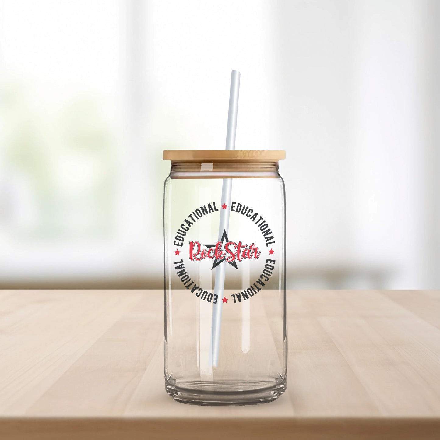"Educational Rock Star" Graphic - Glowforge