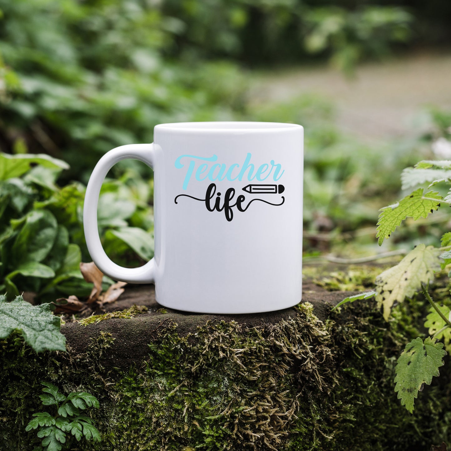 "Teacher Life With Pencil" Graphic