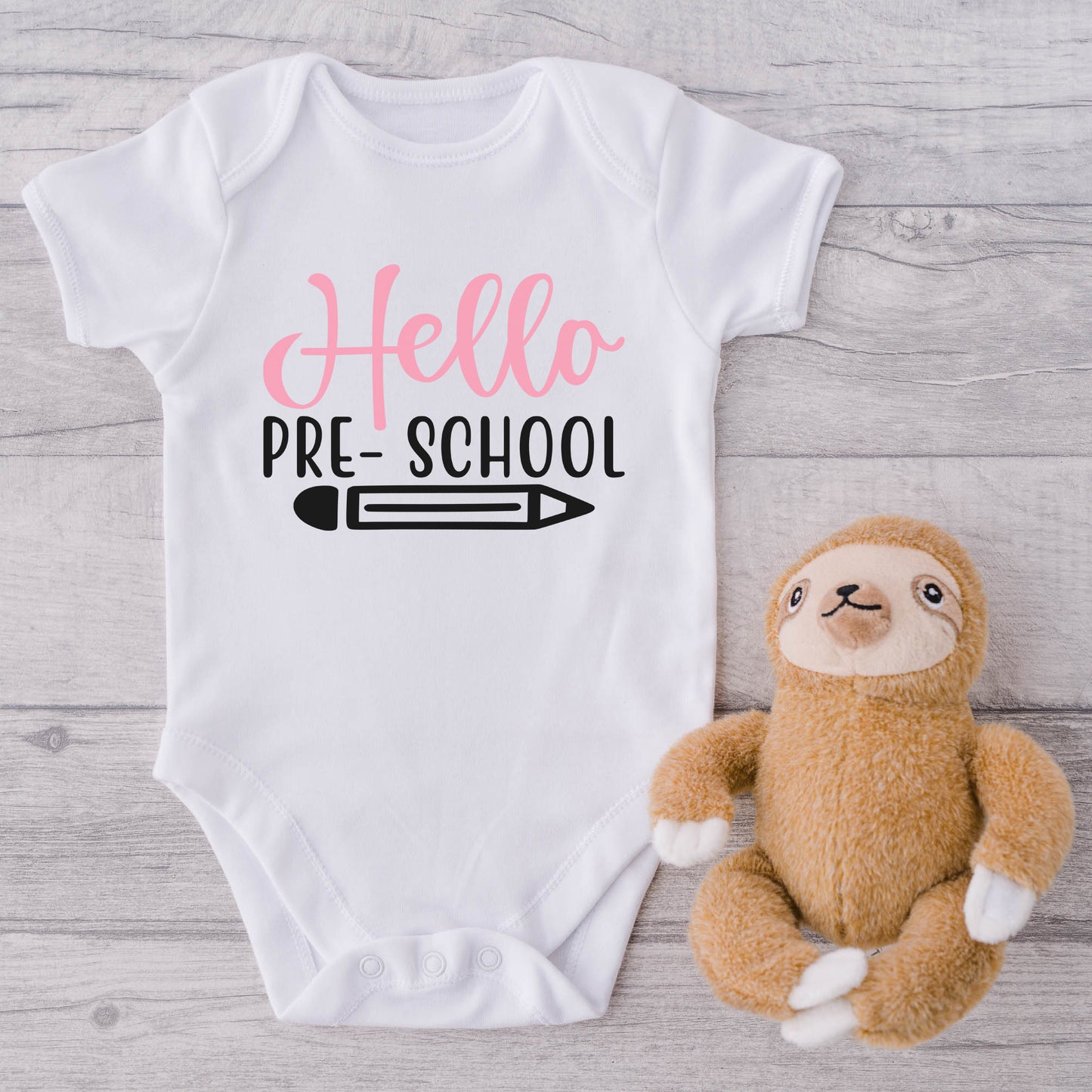 "Hello Pre-School" Graphic - Glowforge