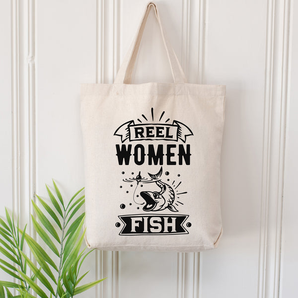 Reel Women Fish Graphic