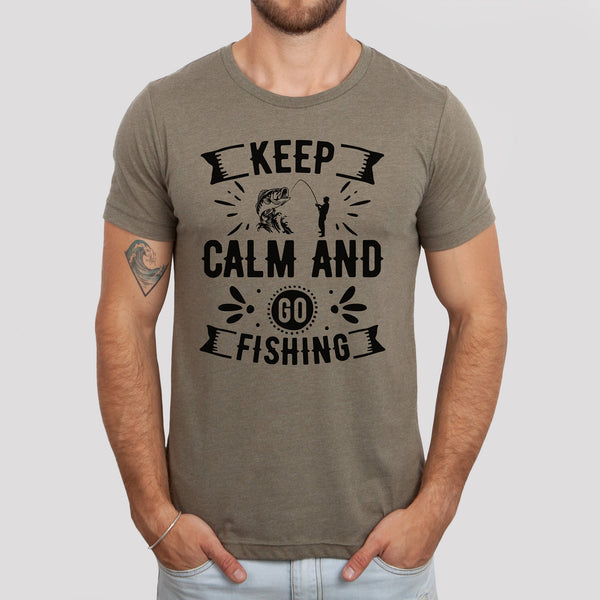 Keep Calm And Go Fishing Graphic – Glowforge Shop