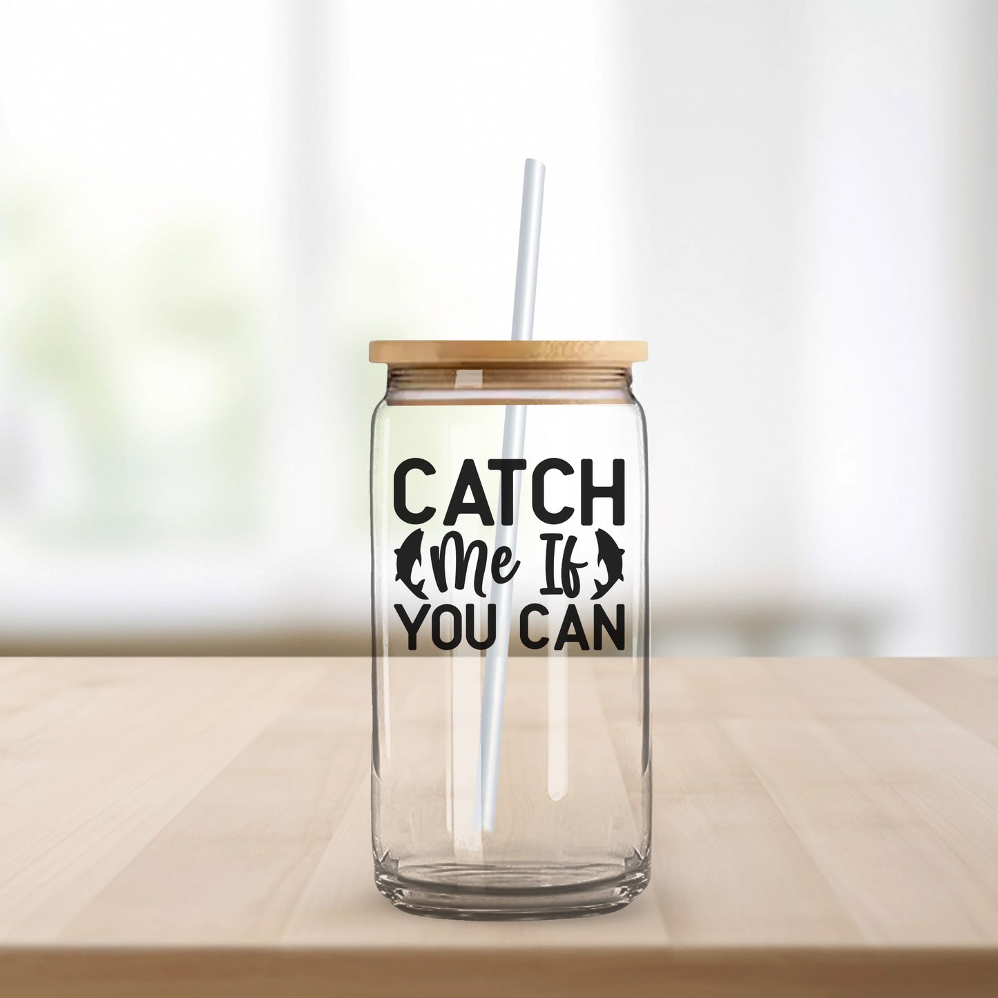 "Catch Me If You Can" Graphic - Glowforge
