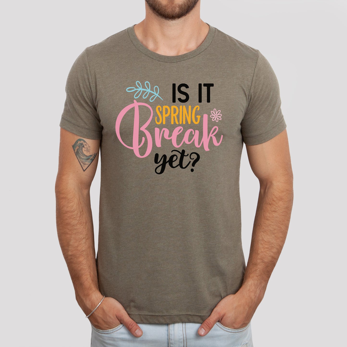 "Is It Spring Break Yet?" Graphic - Glowforge