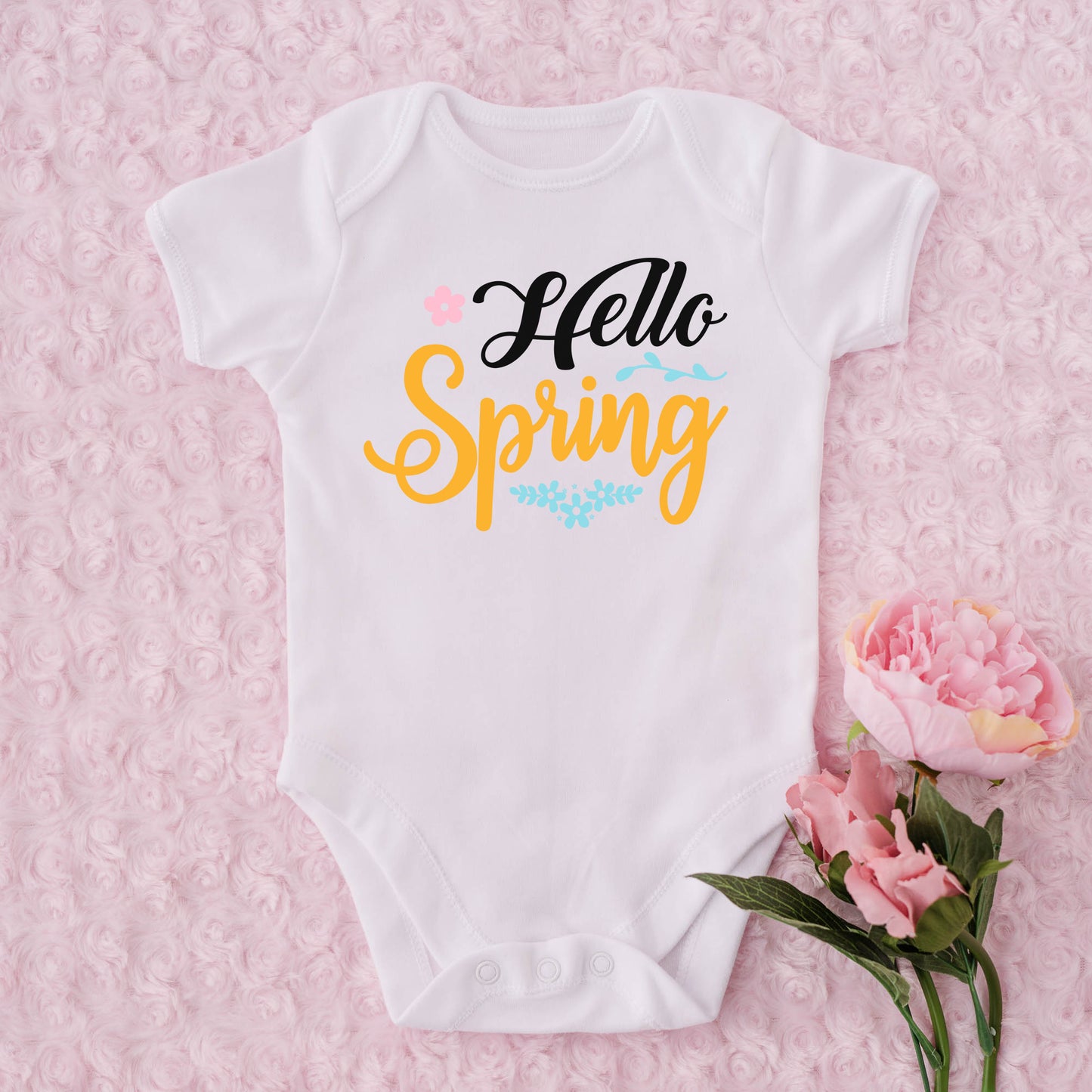 "Hello Spring" Graphic - Glowforge