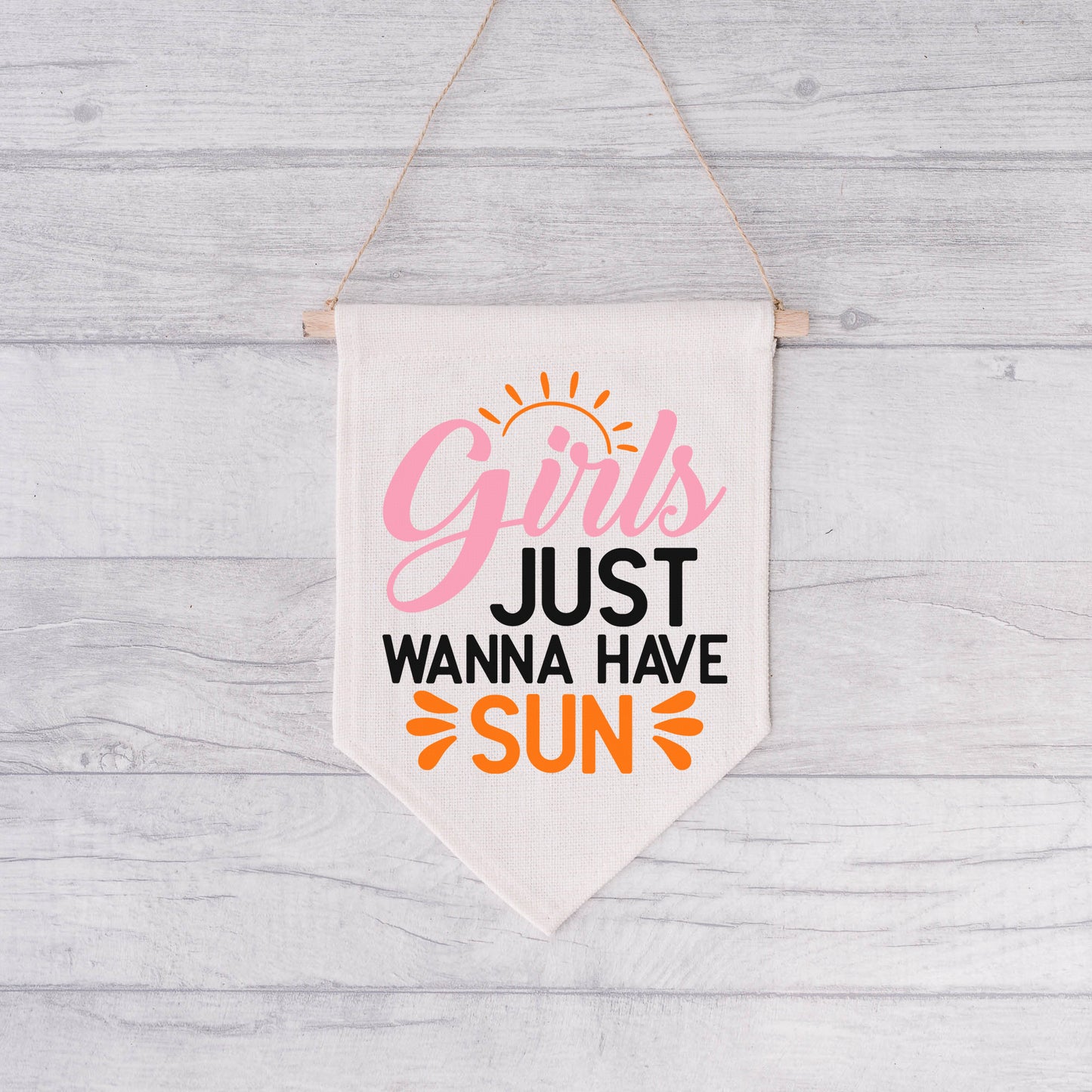 "Girls Just Want To Have Sun" With Sun Graphic - Glowforge