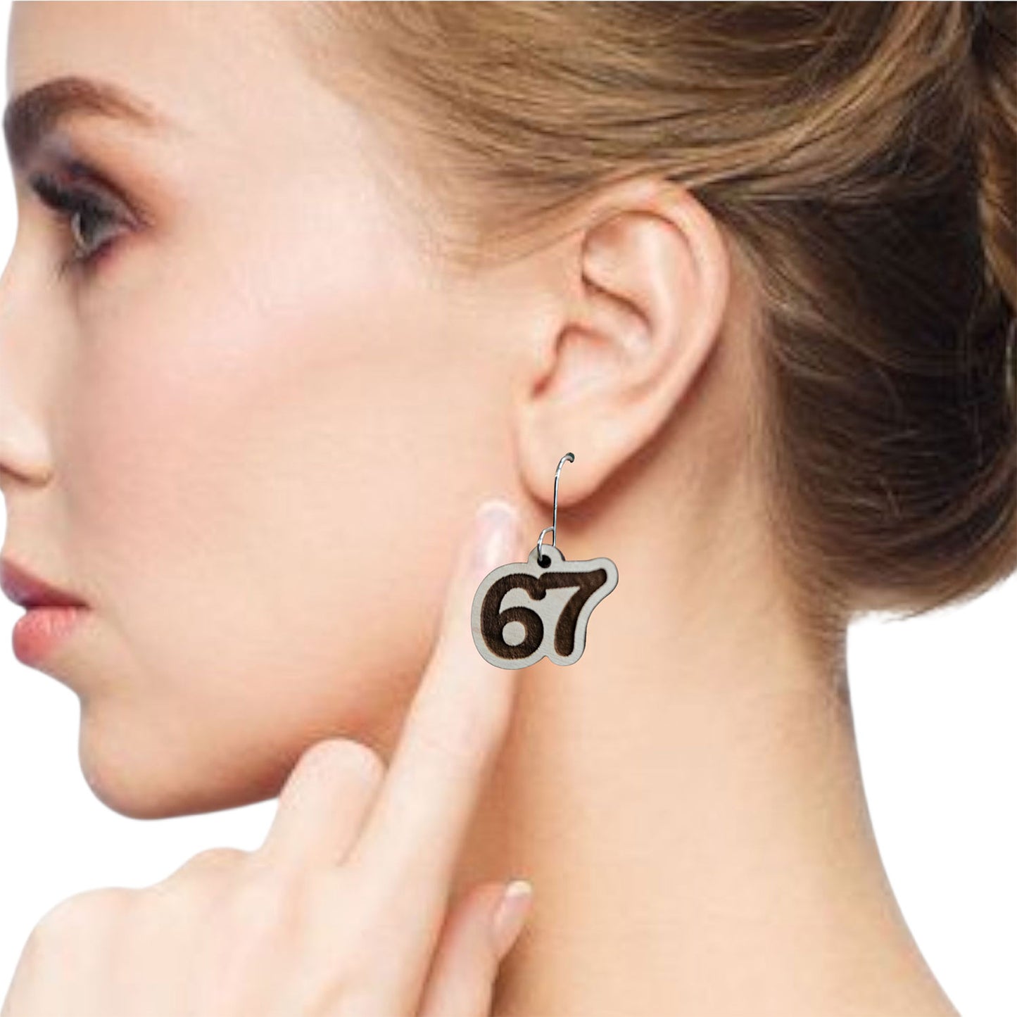 67 Earrings - Glowforge