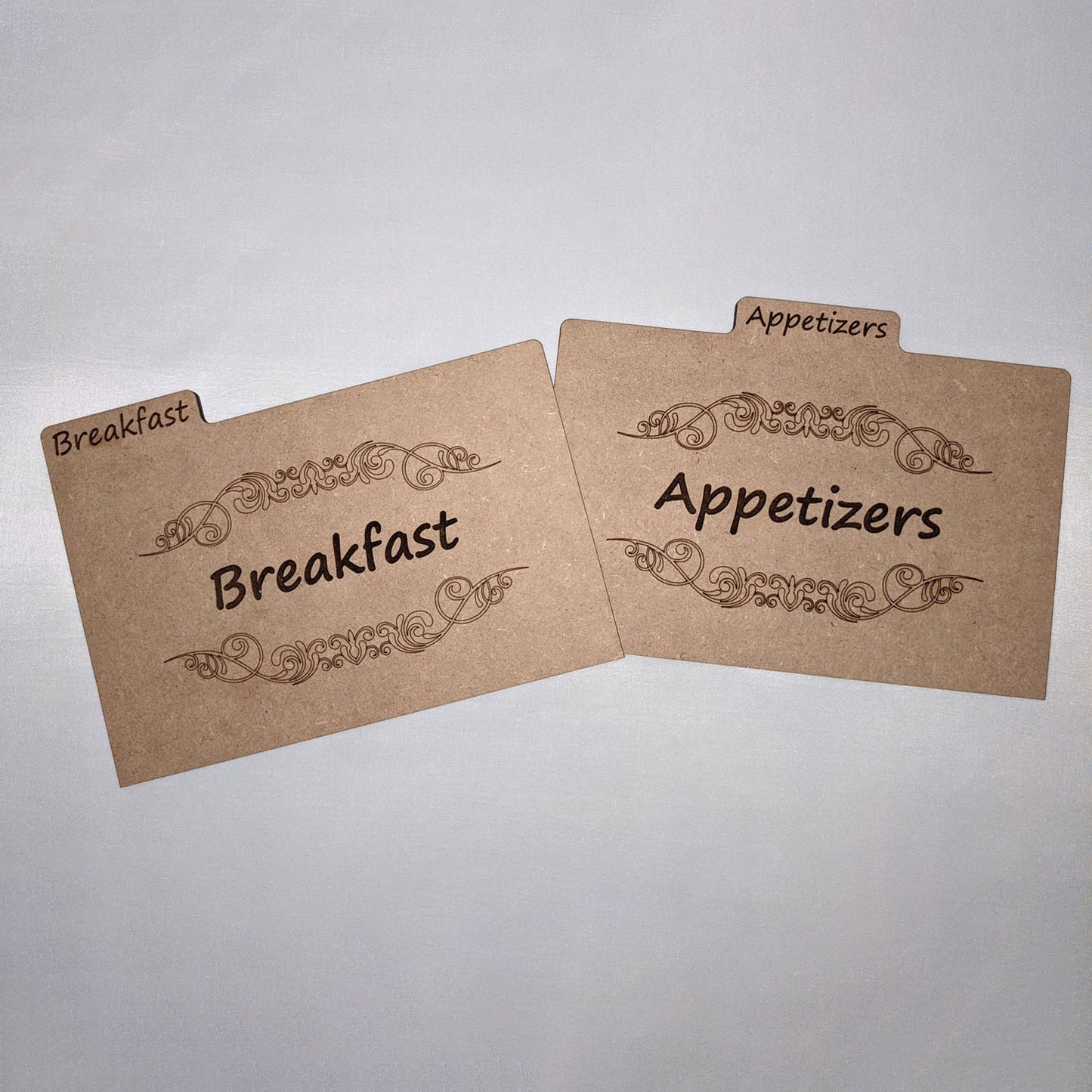 Classic Recipe Box with Dividers