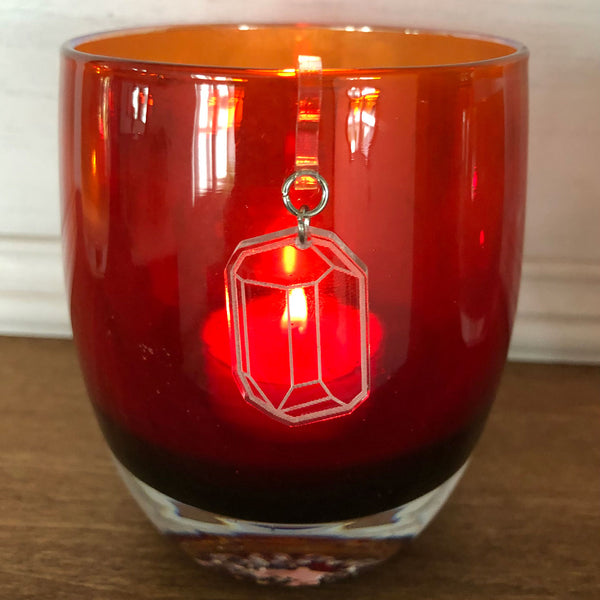 Crystals Candle and Votive Charms (Set of 3) Shop