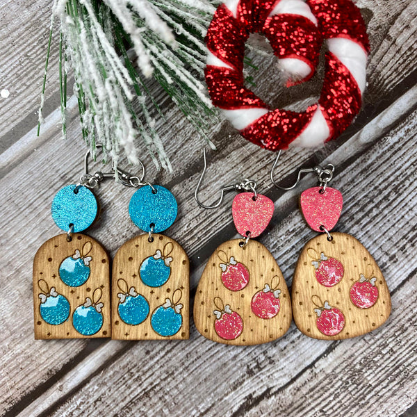 Customizable Christmas Ornament Drop Earrings (Set of 2) Shop