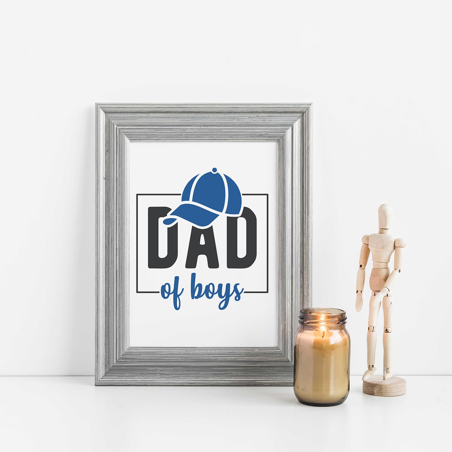 "Dad Of Boys" Graphic - Glowforge