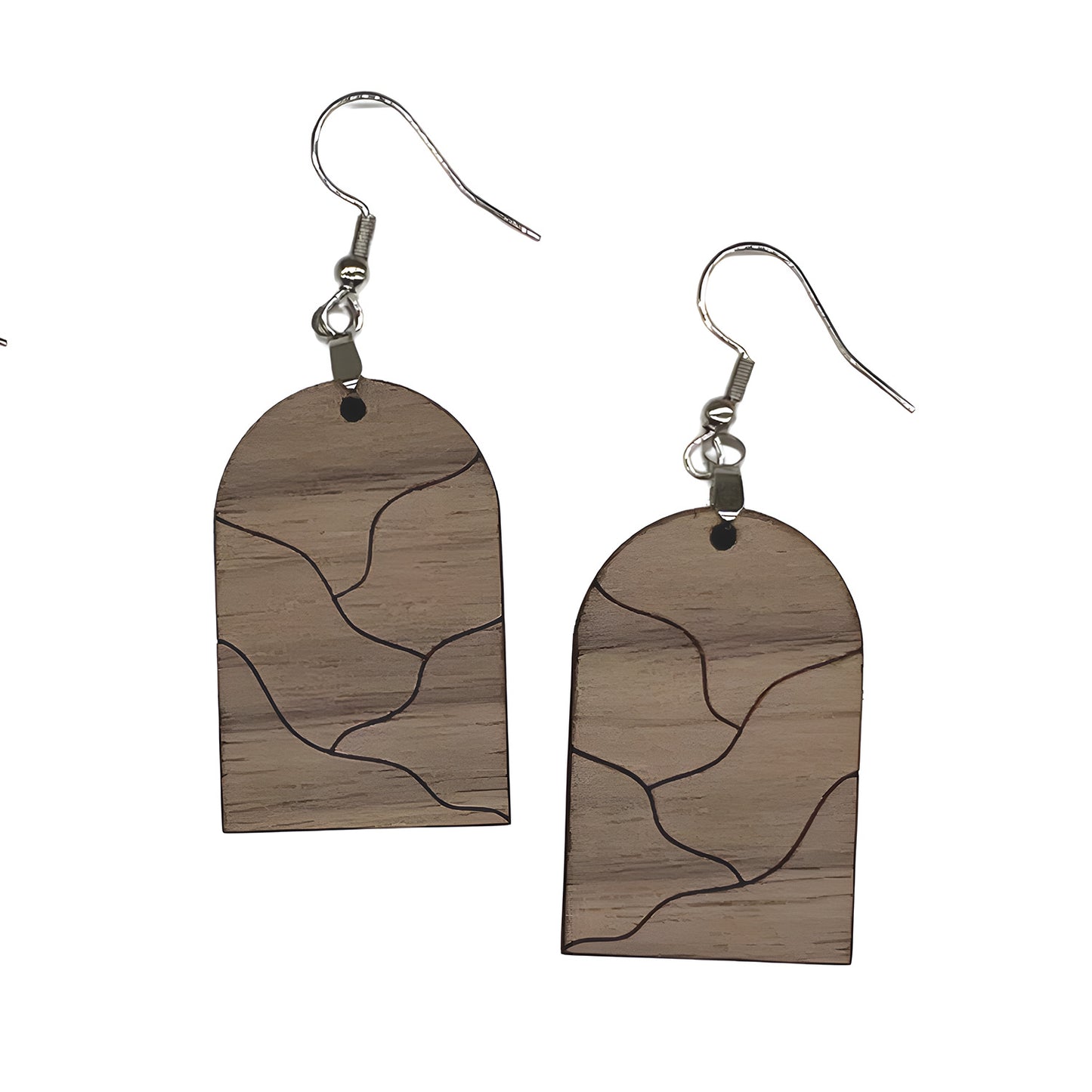 Desert Arch Earrings - Beautiful Landscape Earrings - Desert Mountains