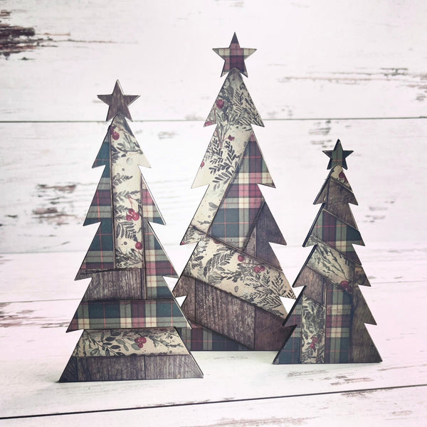 Flourish Christmas Trees Shelf Sitters (Set of 3) Shop