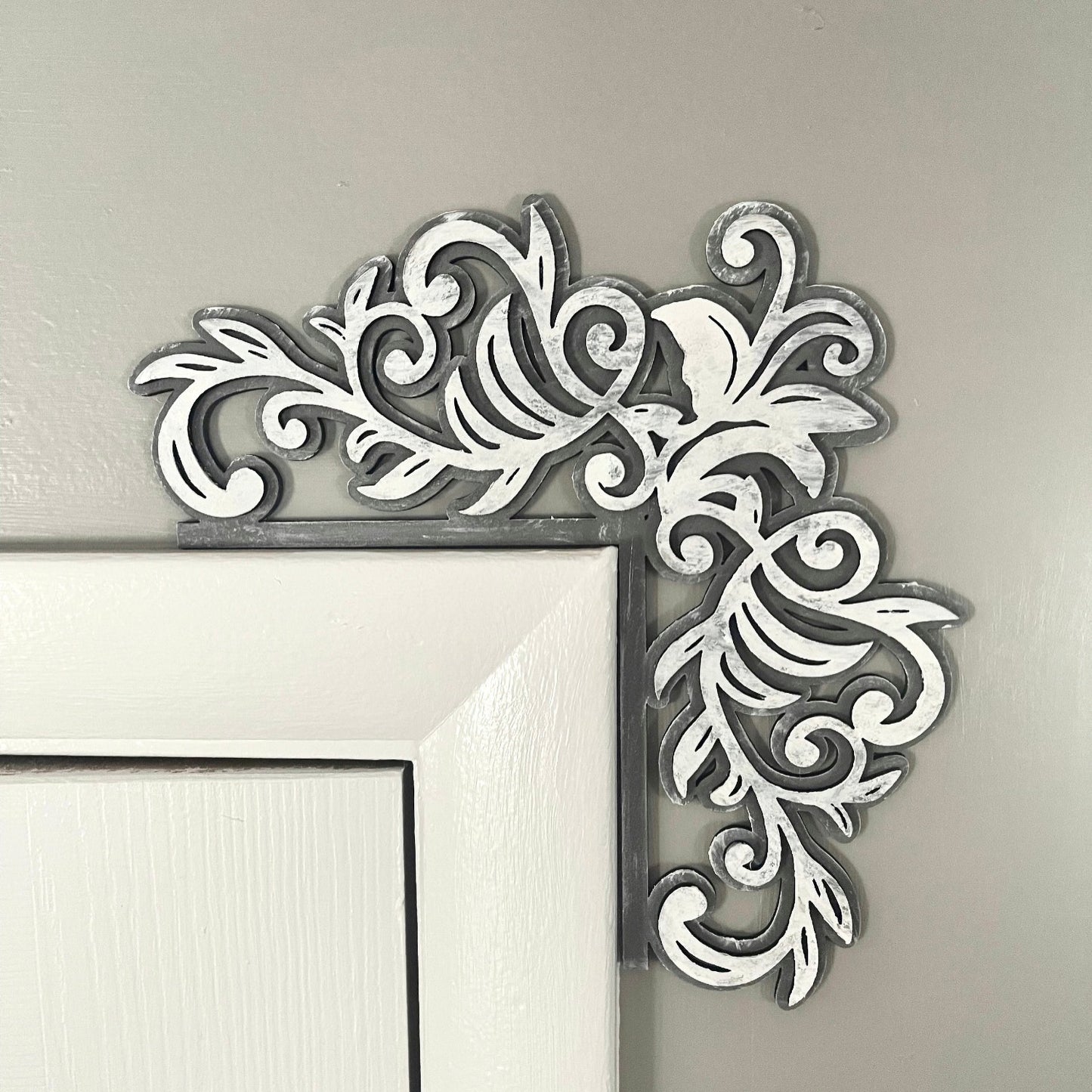 Flourish Door Corners - Decorative Door Corner Accents