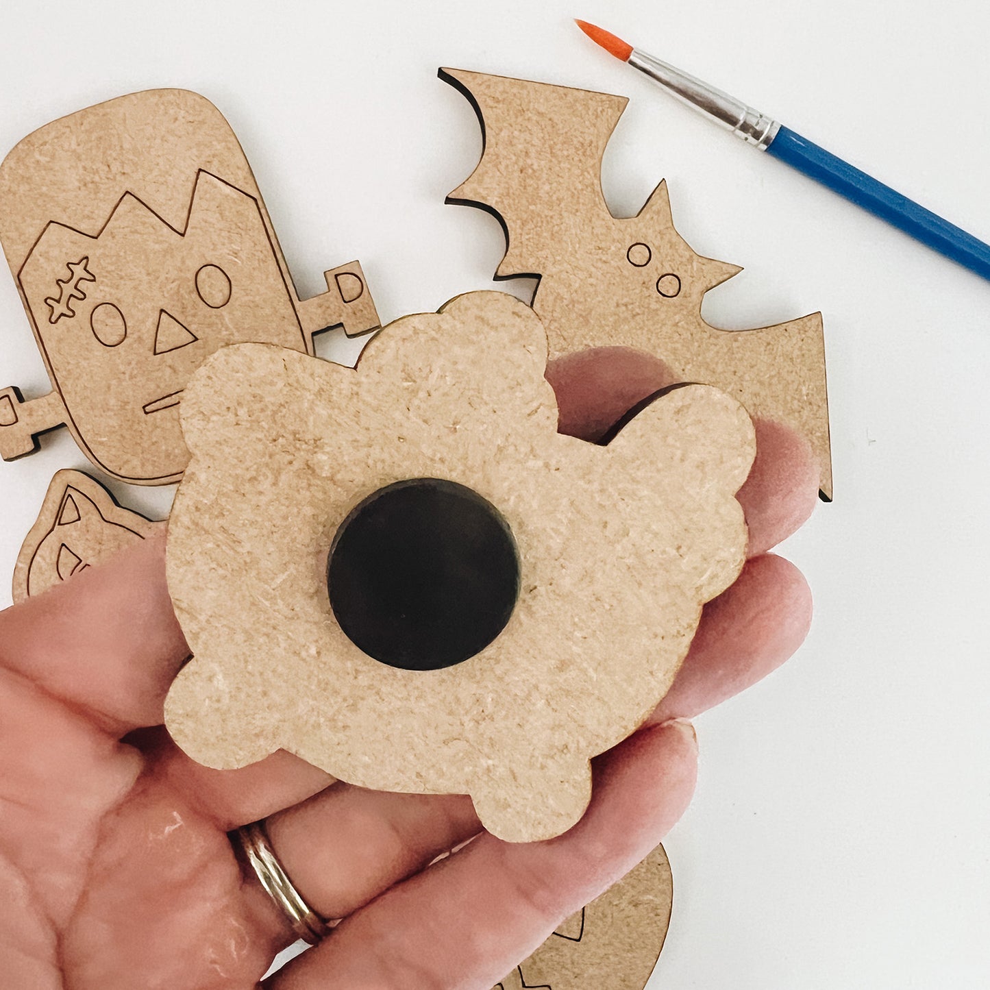 Fun DIY Kids Halloween Magnets (Set of 6)