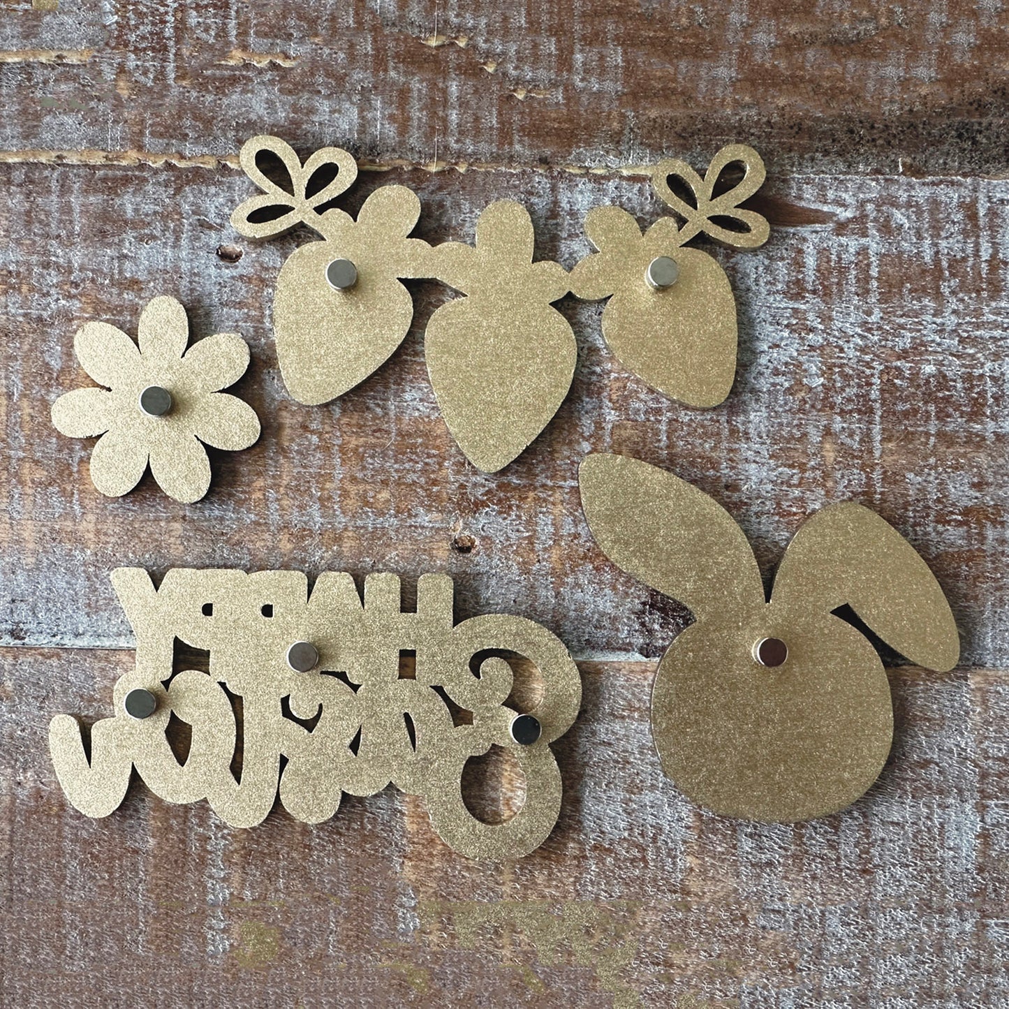 Fun Easter-themed Magnet Collection (Set of 4 )