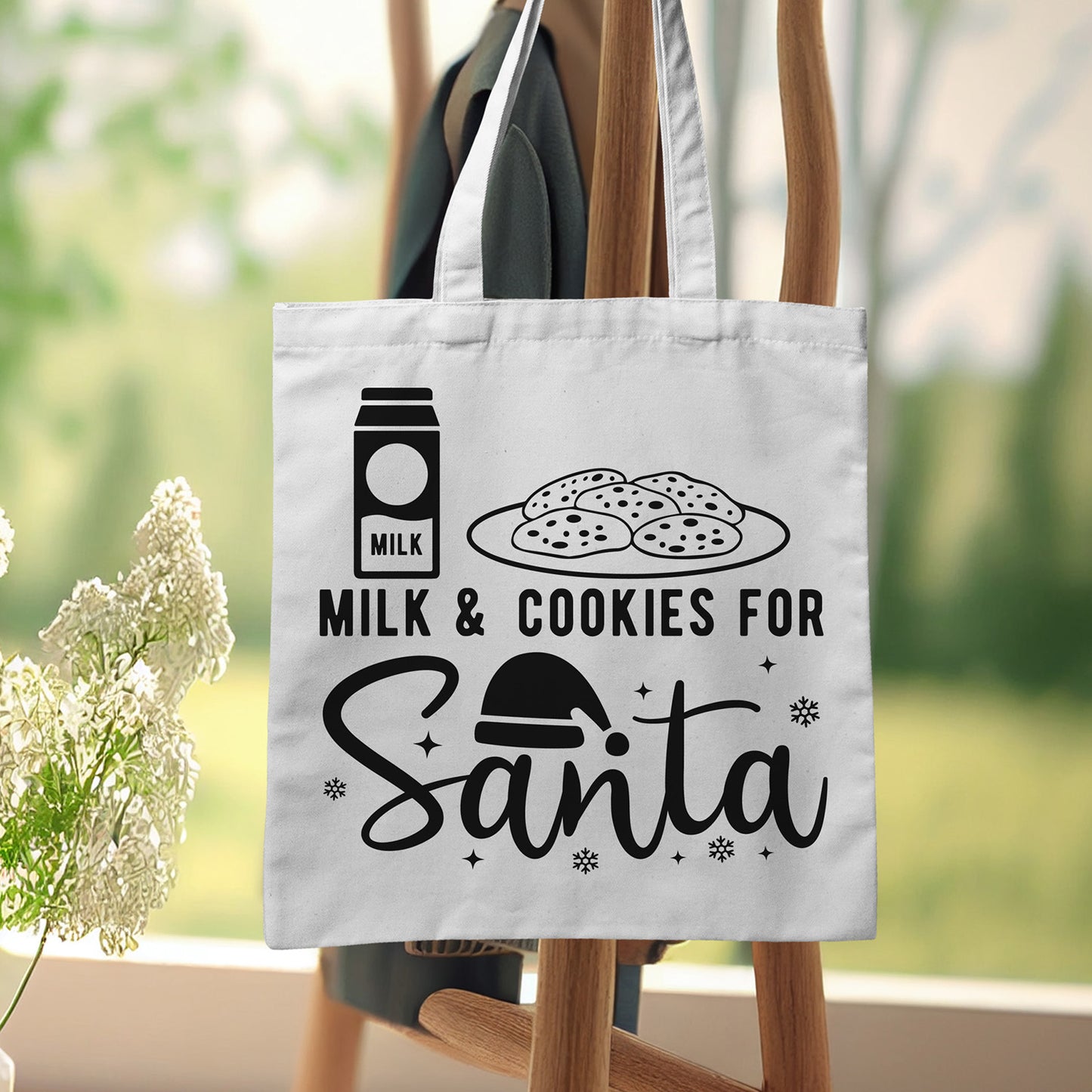 "Milk & Cookies For Santa" Graphic - Glowforge