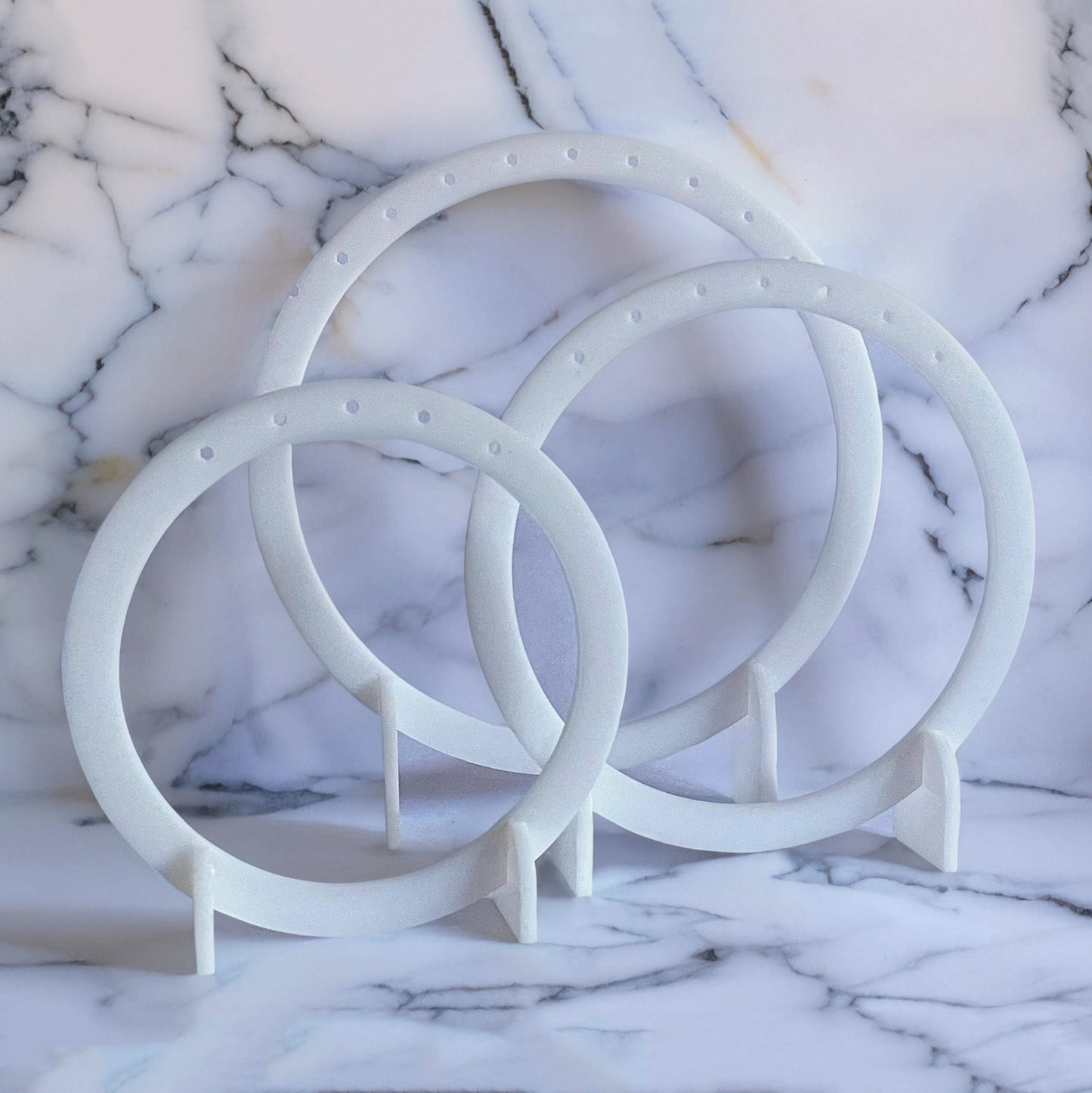 Modern Moon Earring Display (Set of 3)