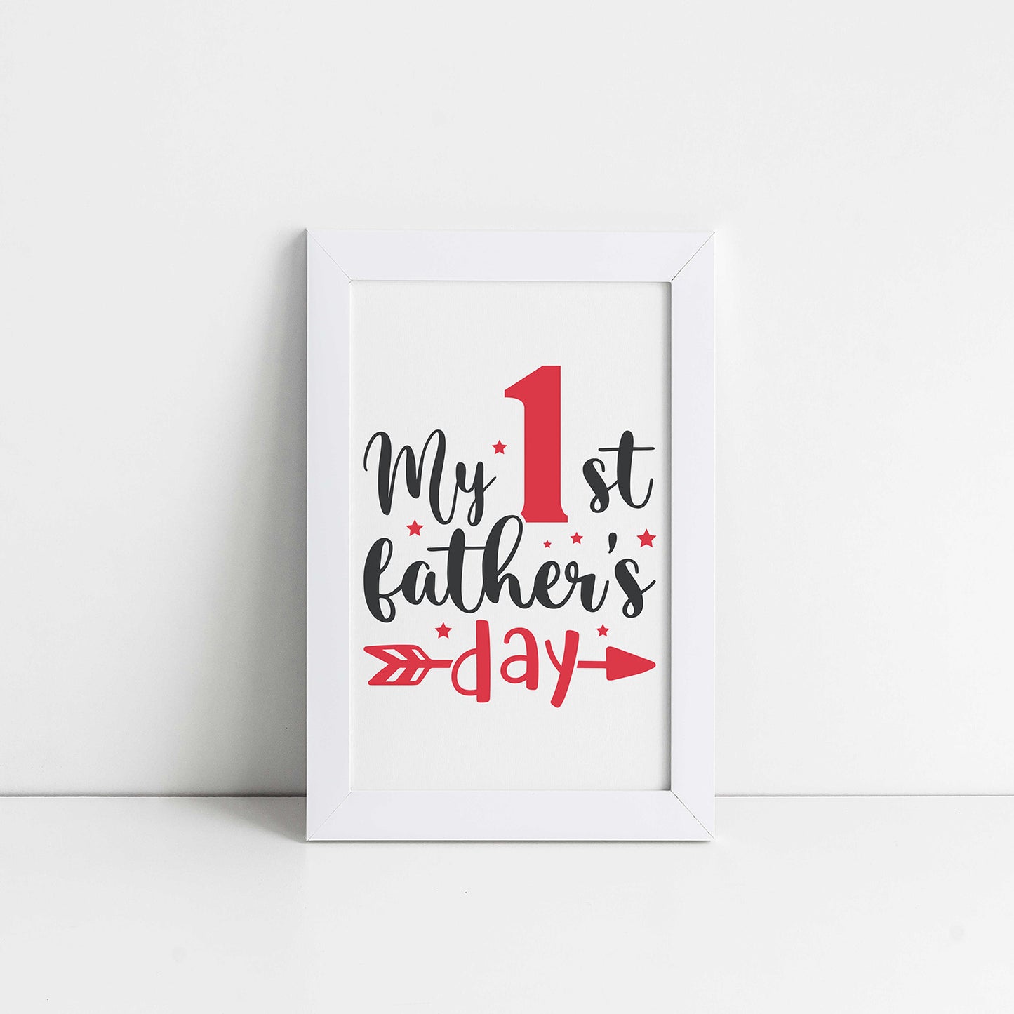 "My 1st Father's Day" Graphic