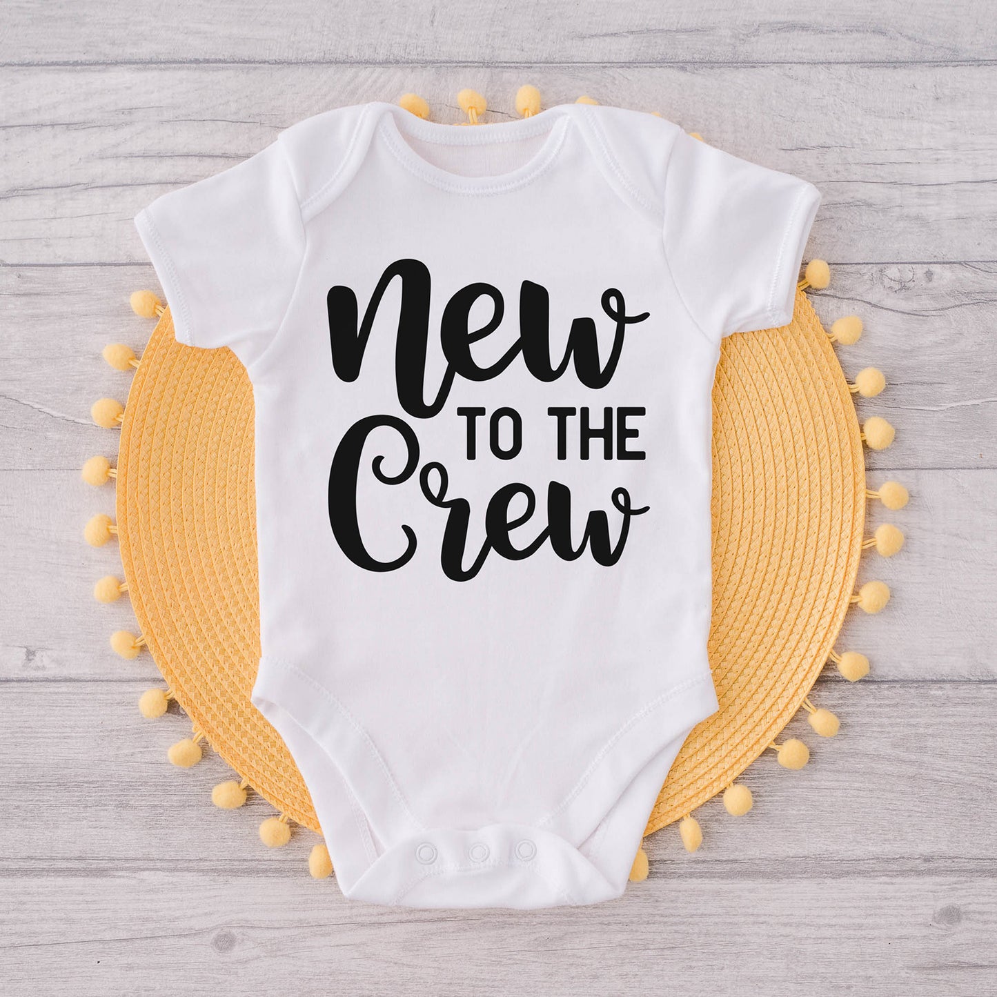 "New To The Crew" Graphic