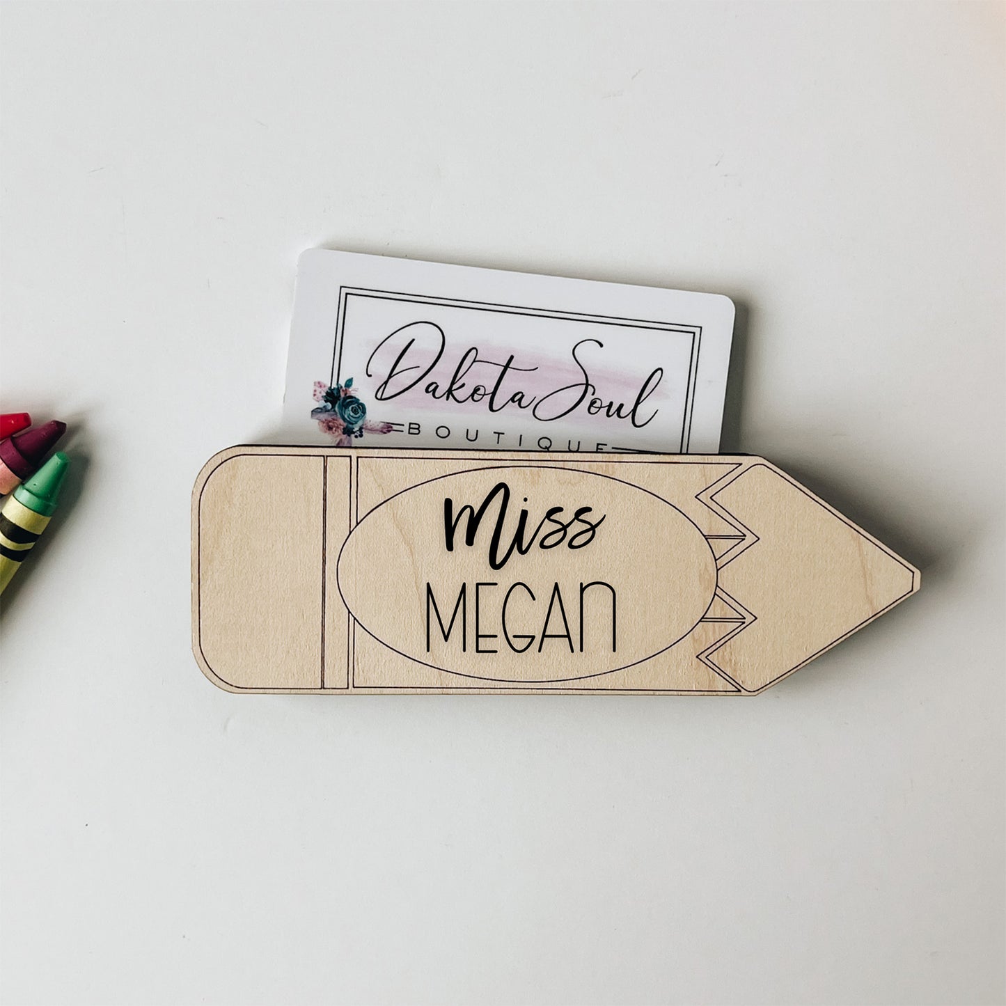 Pencil Gift Card Holder - Teacher Appreciation Gift - Blank Ver. 2