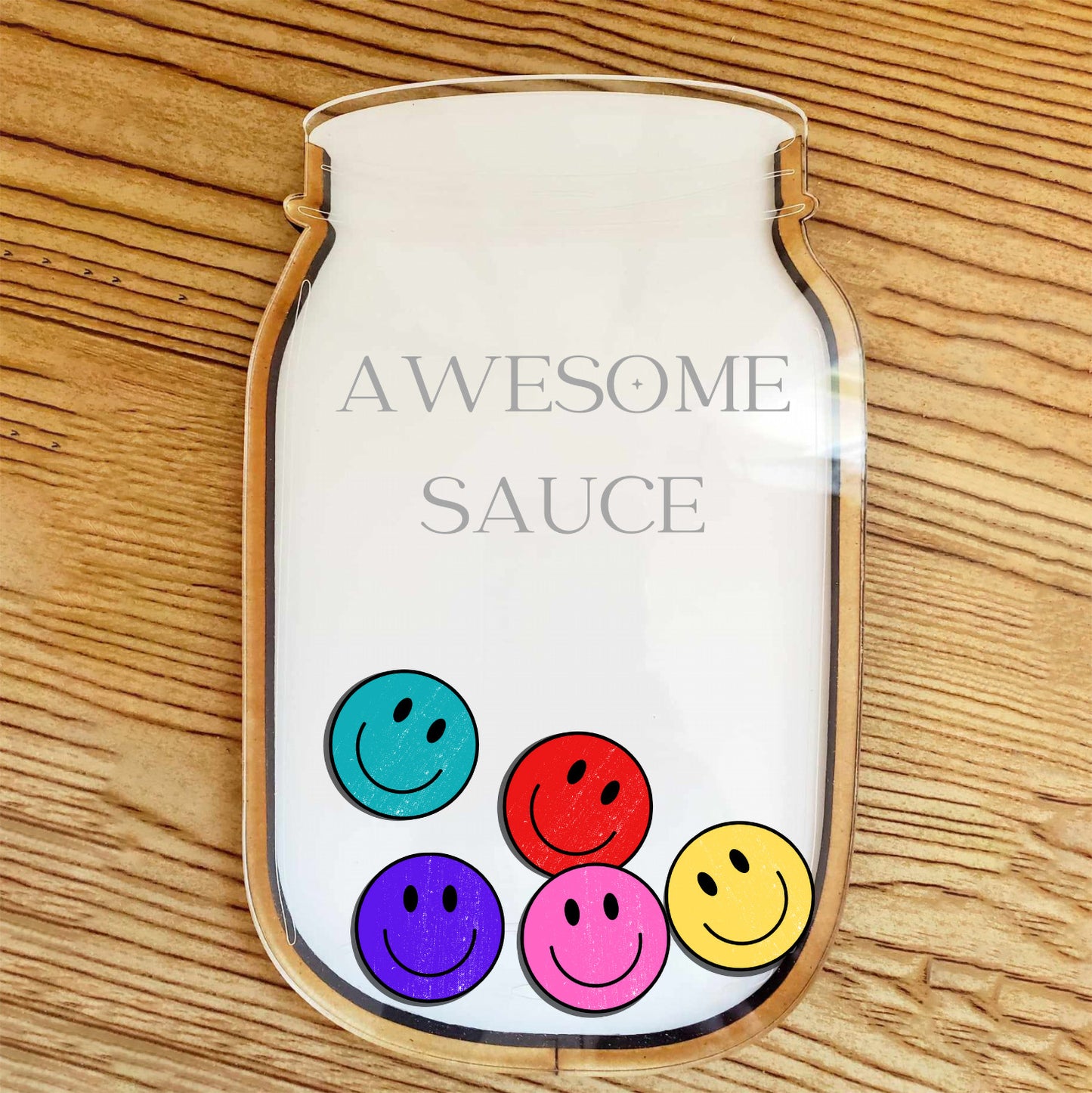 Personalizable Awesome Sauce Reward Jar - Awesome Achievements Jar for Kids