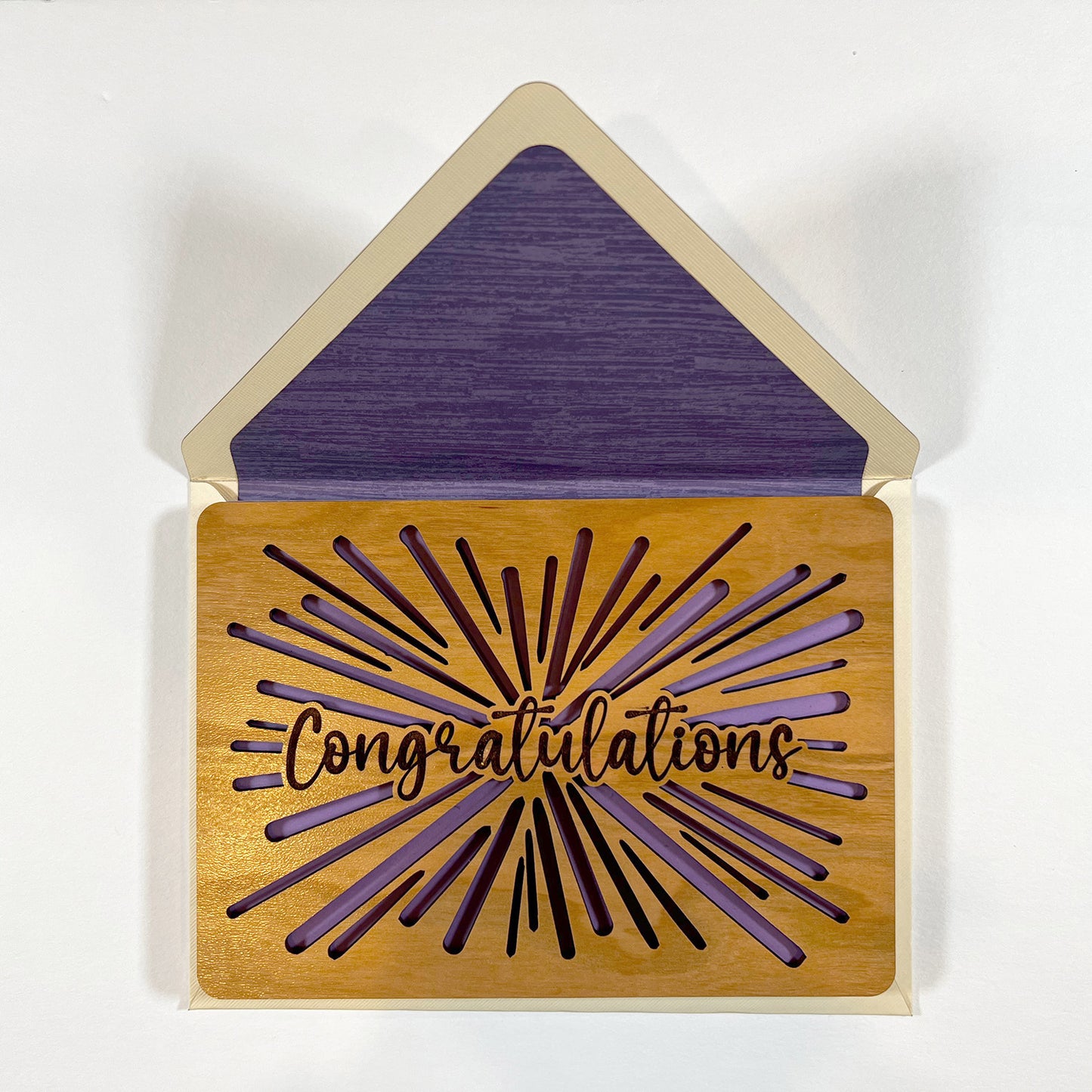 Personalized Congratulations Greeting Card