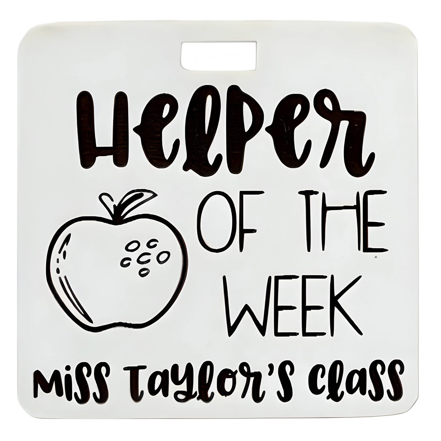 Personalized School Hall Pass - "Helper of the Week"