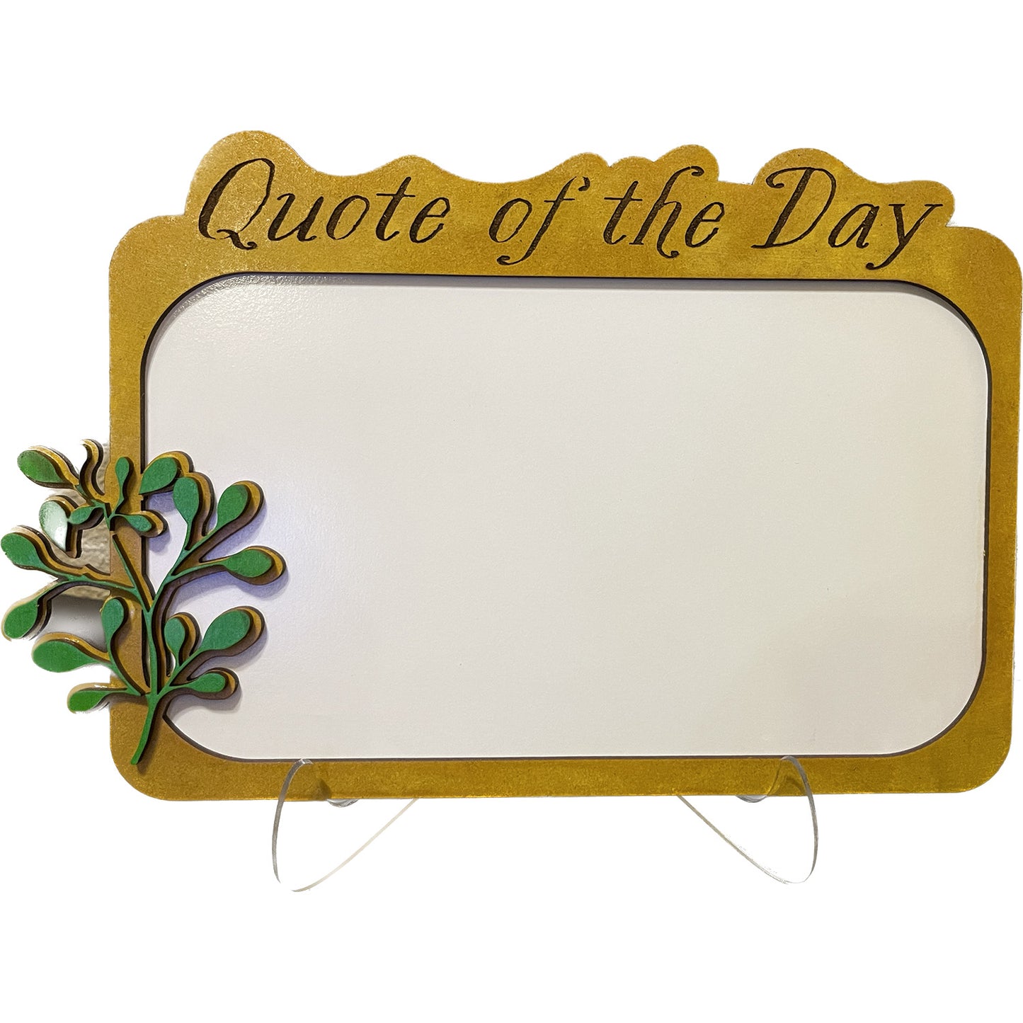 Quote of the Day Sign - Personalized Inspirational Signboard