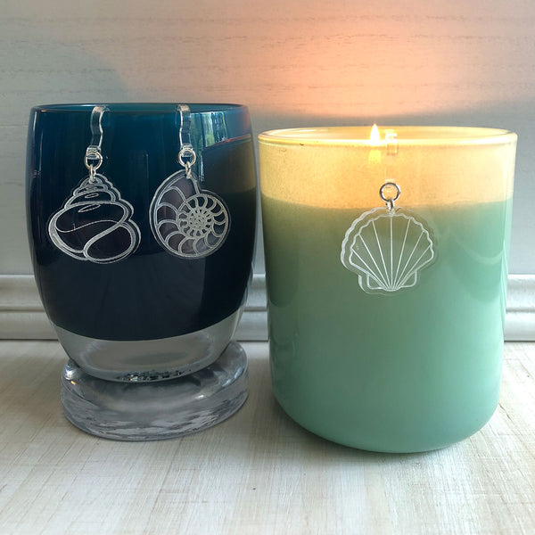 Seashells Candle and Votive Charms (Set of 3) Shop