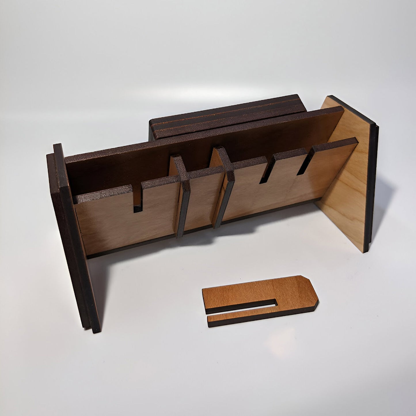 Sliding Perpetual Calendar with Mini Desk Organizer