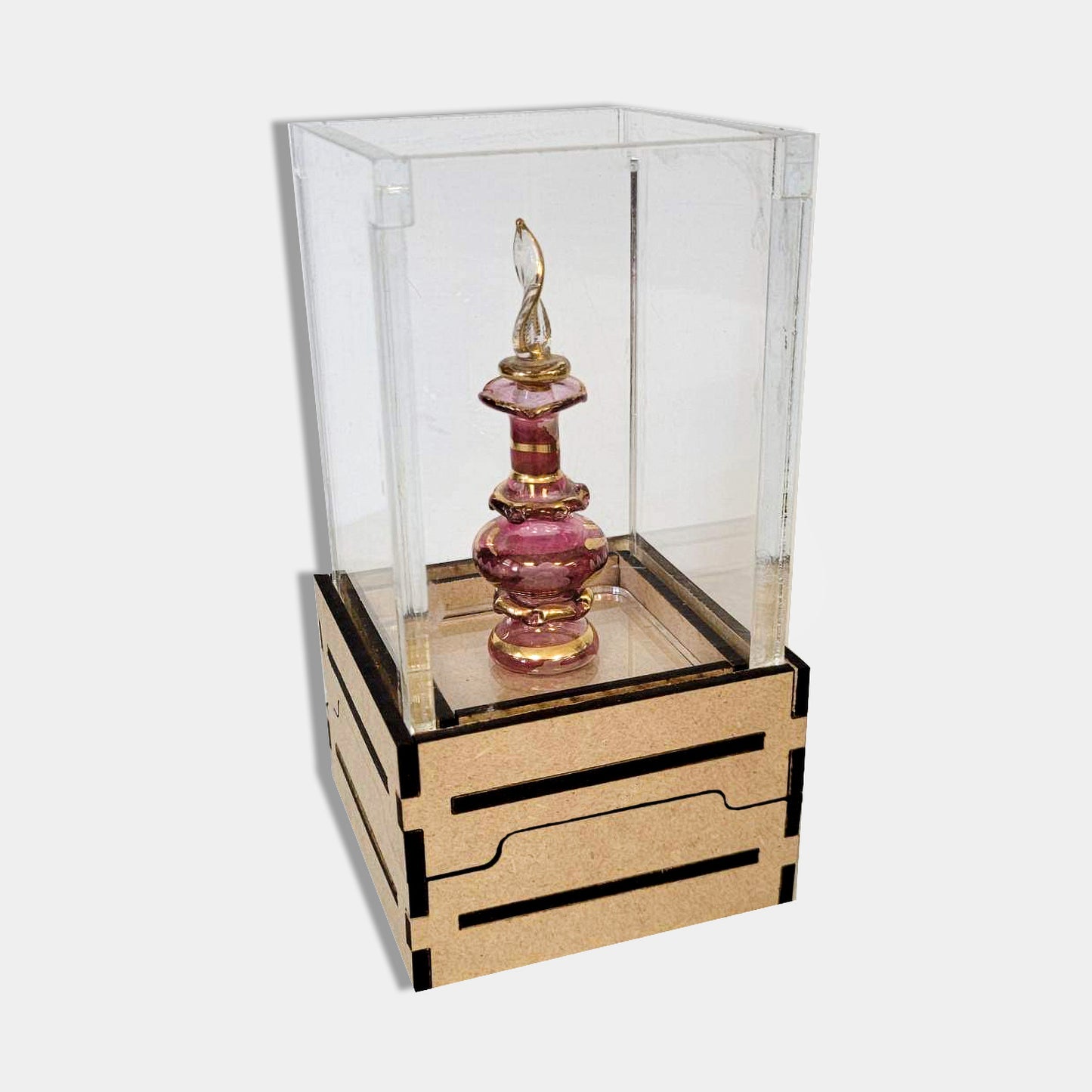 Small Stackable Display Case - Memorabilia or Miniature Toy Display