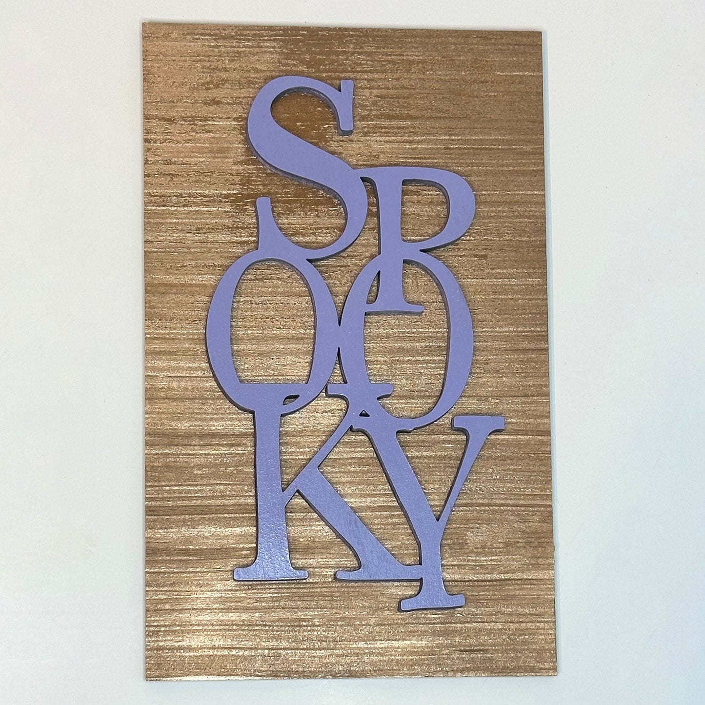 Spooky Halloween Wall Sign