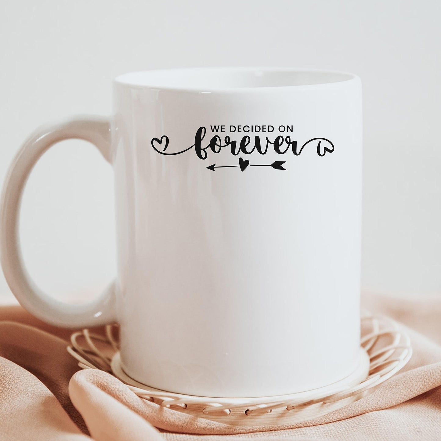 "We Decided On Forever" Graphic