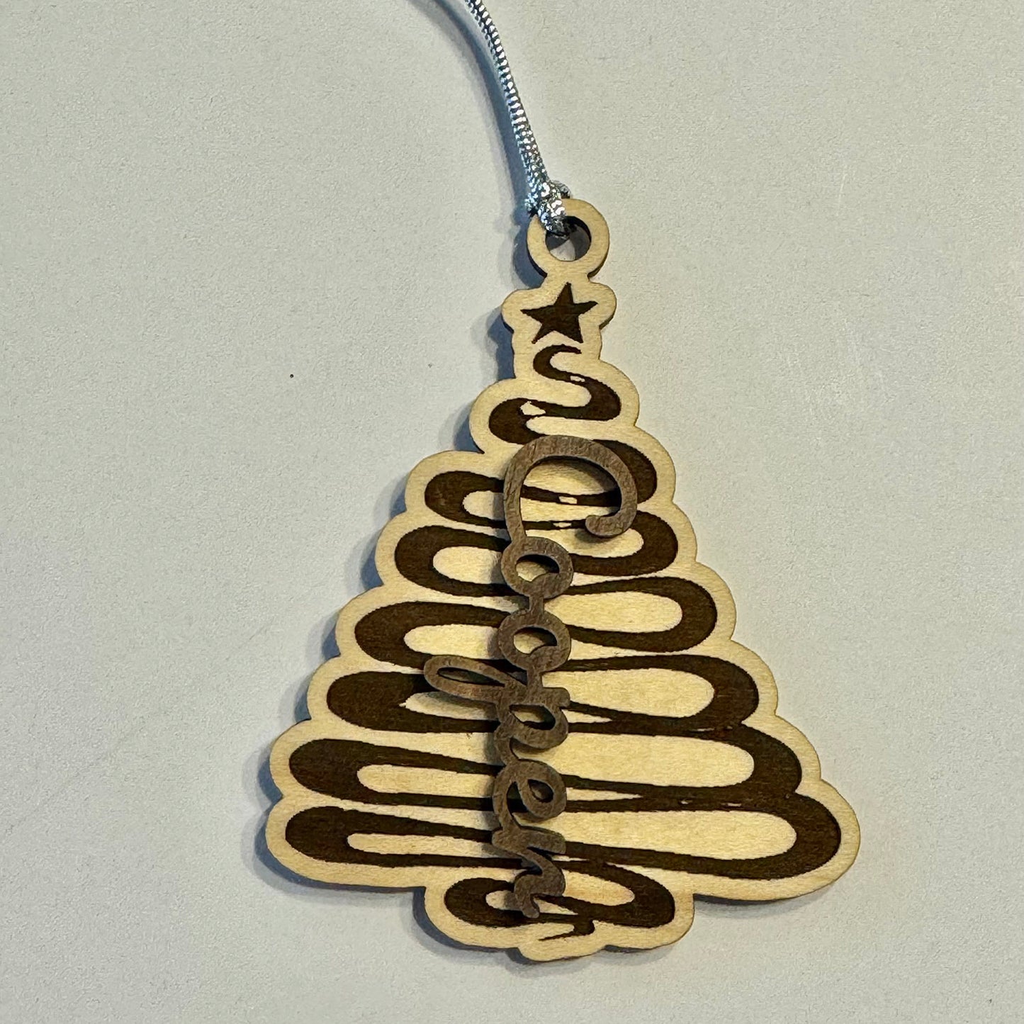 Customizable Yuletide Tree Trinket Ornament