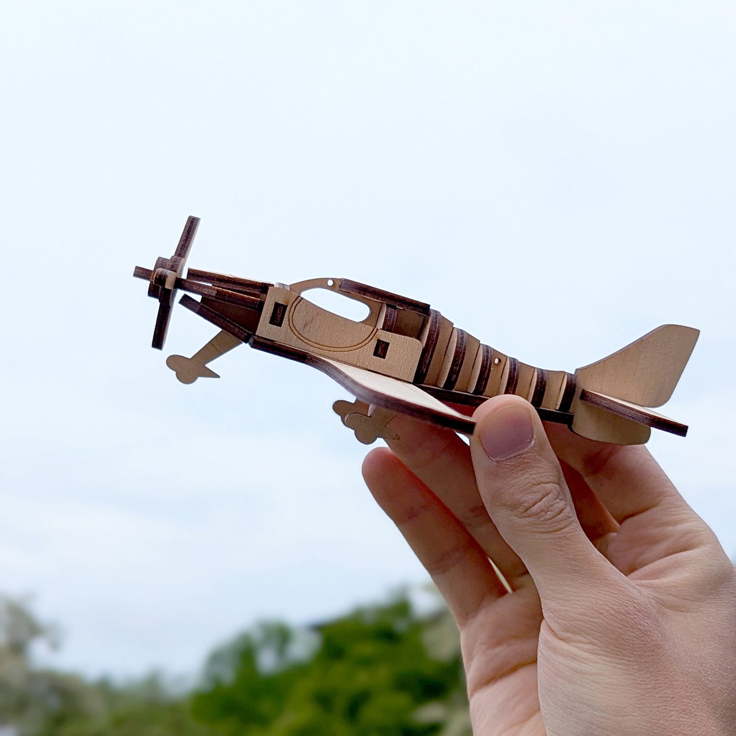 Airplane Ornament – 3D Miniature Aircraft for Travel Lovers and Decor - Glowforge