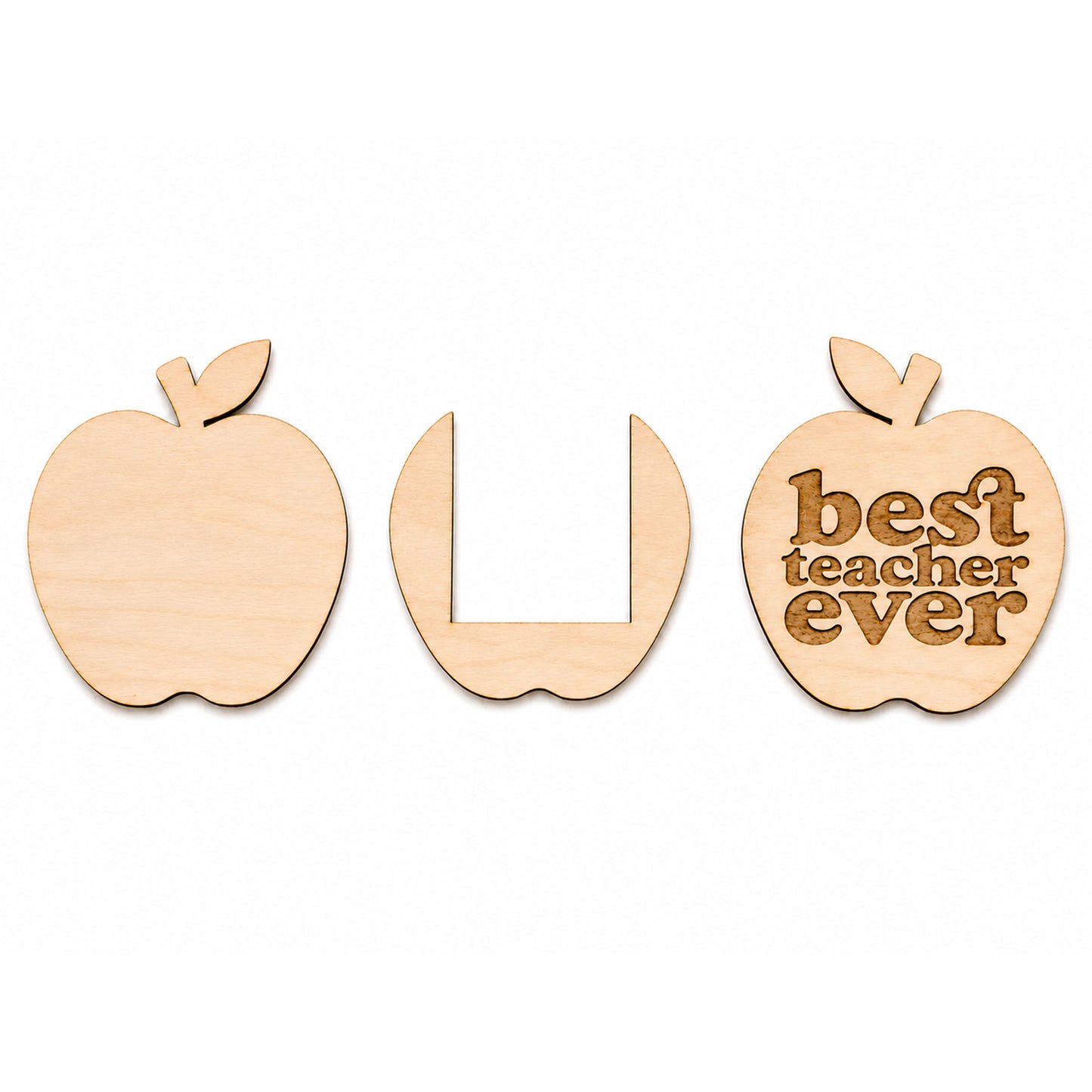 Apple Gift Card Holder for Teachers Appreciation- Glowforge