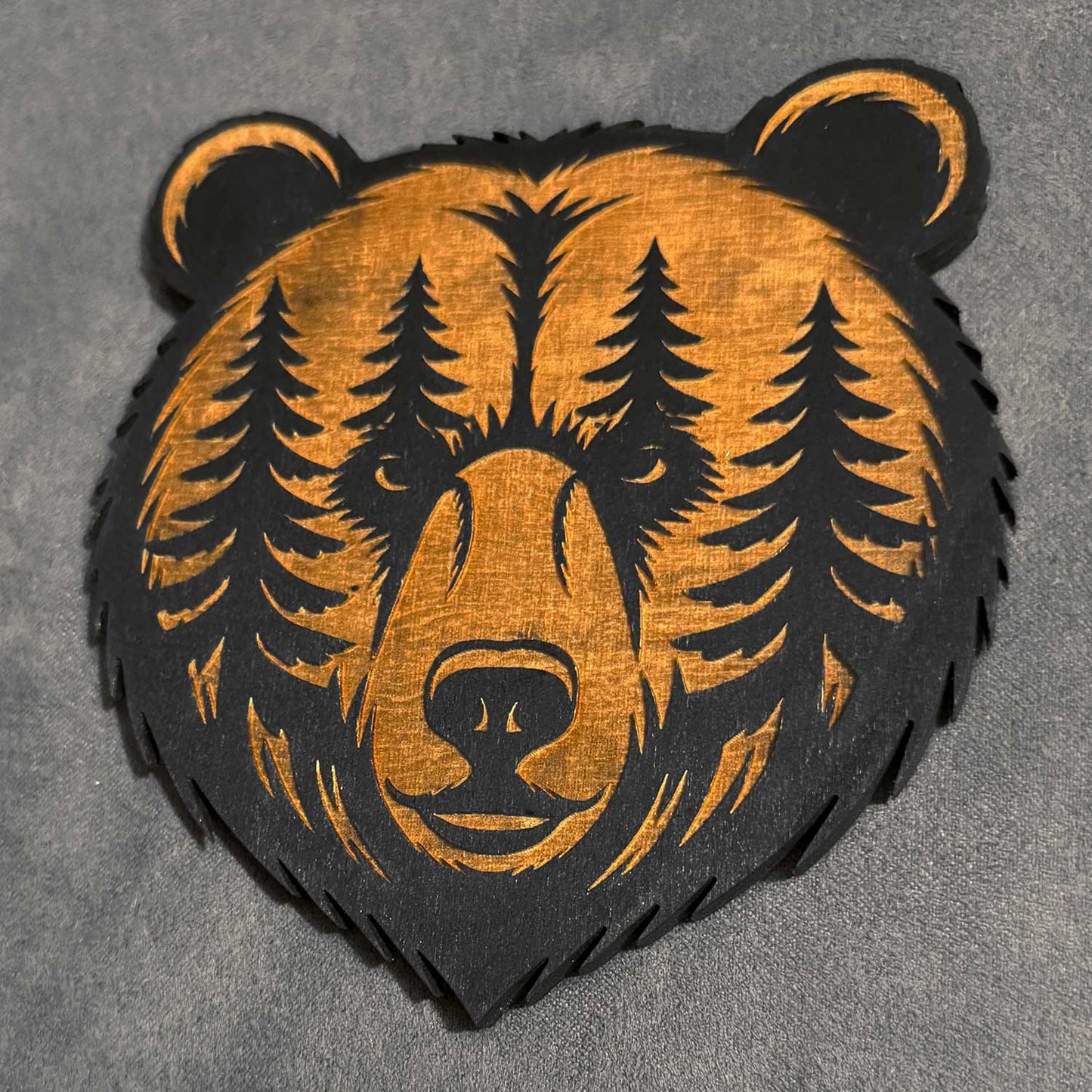 Bear Forest Art - Glowforge
