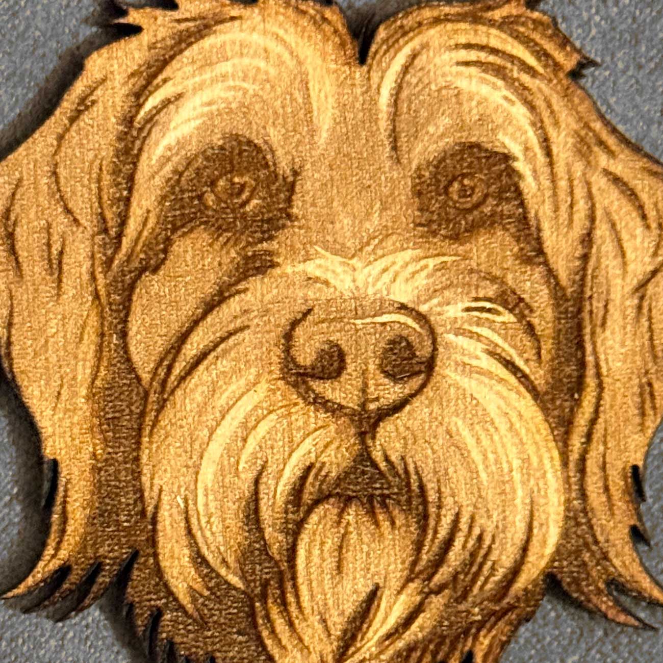 Bearded Collie Art - Glowforge