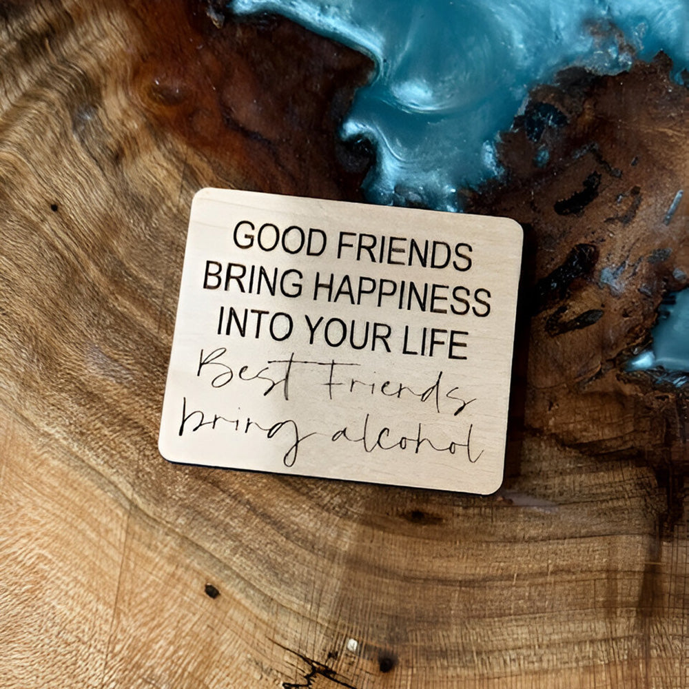 Best Friends Magnet / Keychain - Glowforge