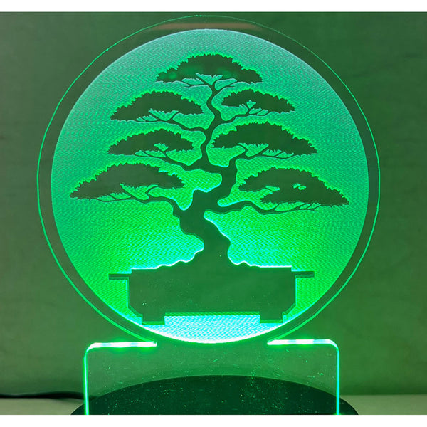 bonsai tree led Bonsai LED Nightlight Insert – Glowforge Shop