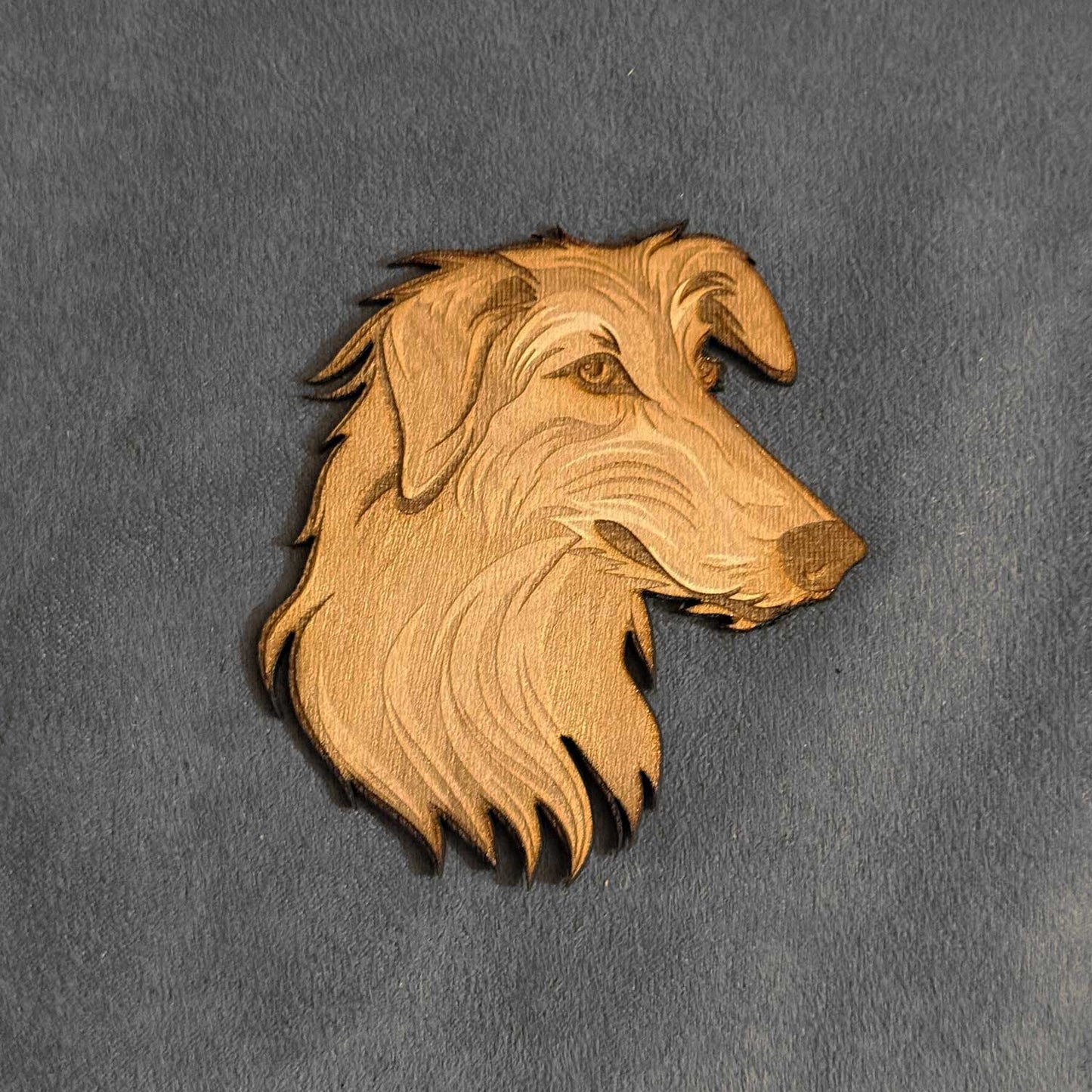Borzoi Dog Art - Glowforge