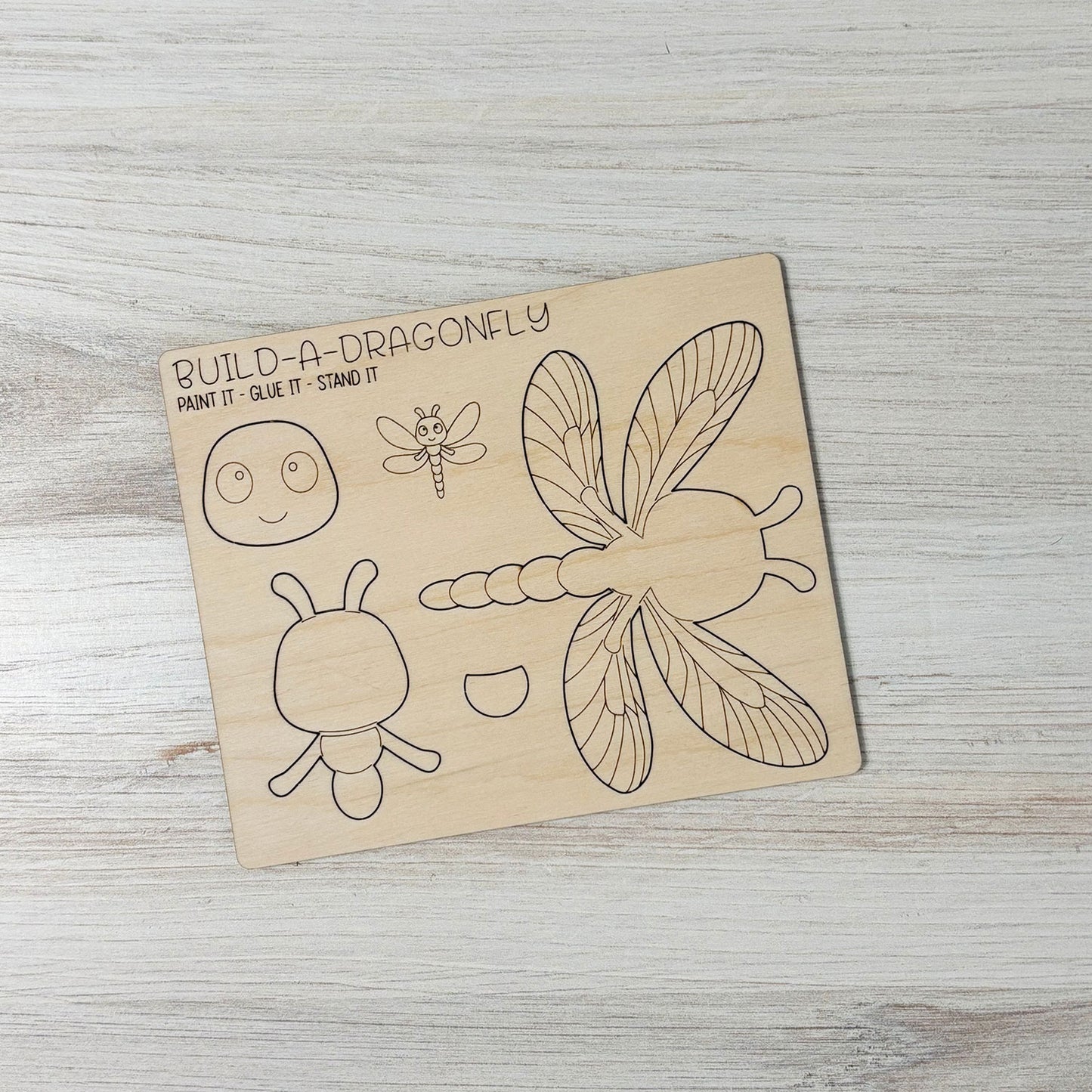 Build a Dragonfly Pop-Out Card - Glowforge