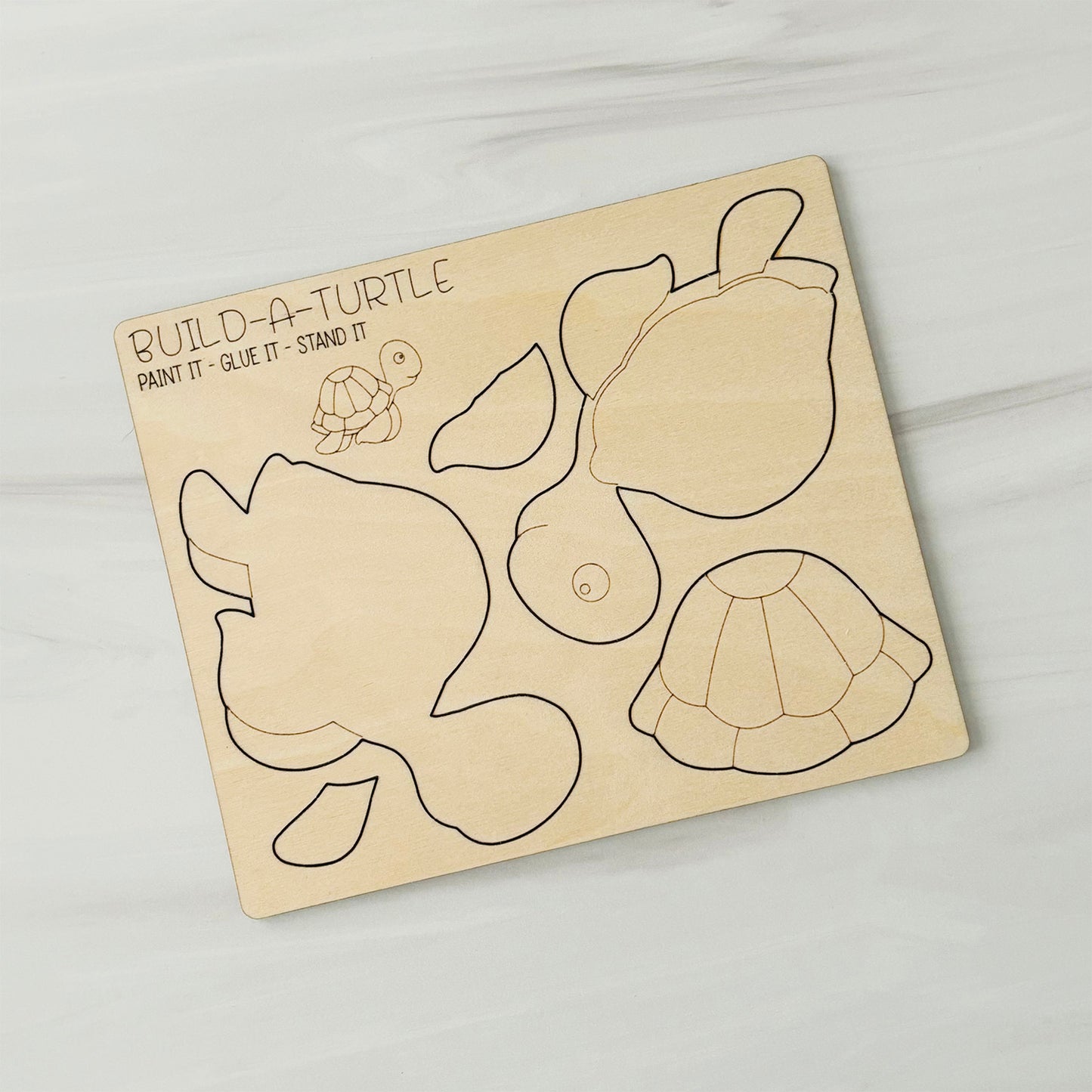 Build a Turtle Pop-Out Card