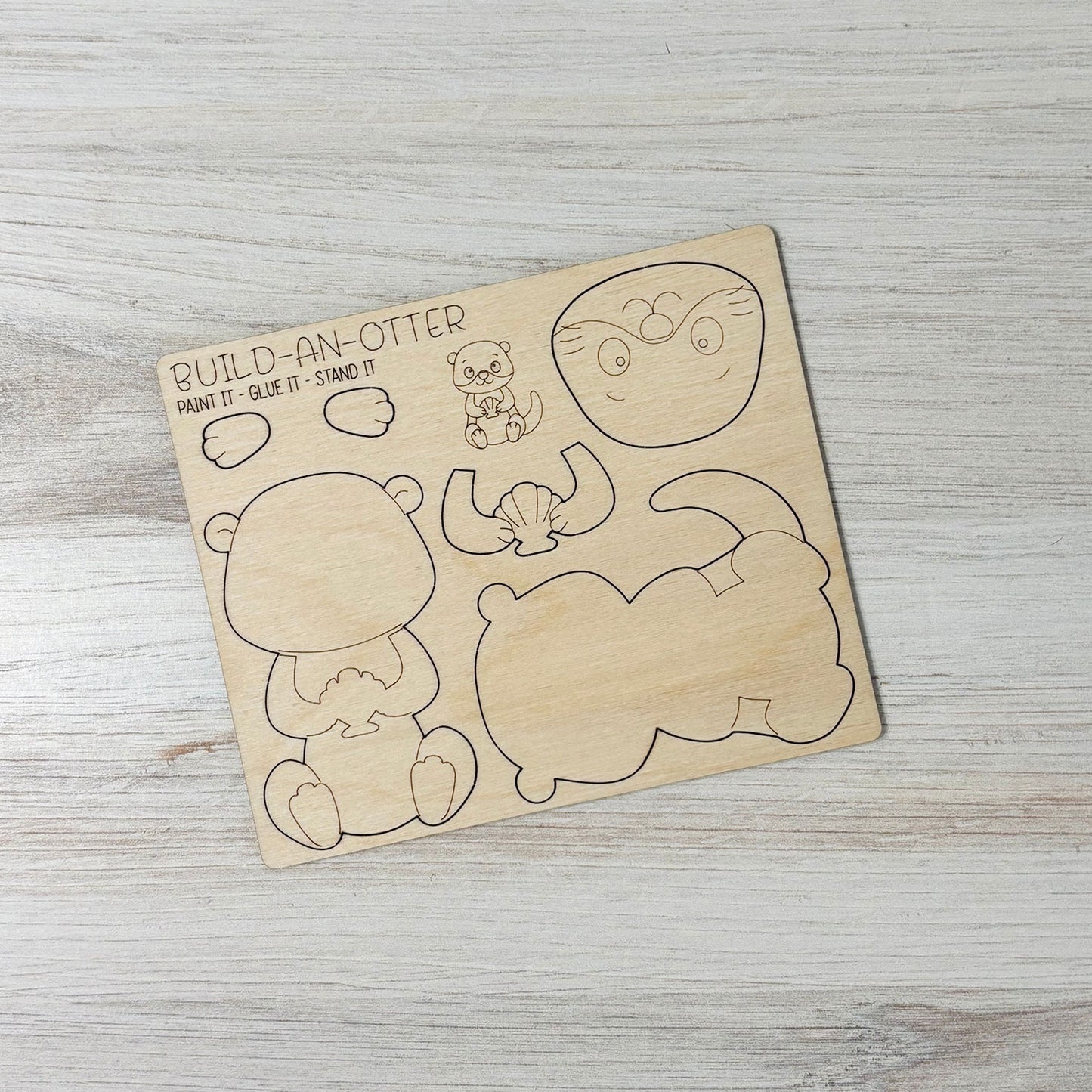 Build an Otter Pop-Out Card - Glowforge