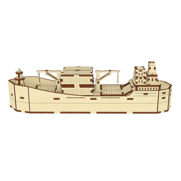 海外切手コレクション　Ship & Boats 船 Cargo Ship with Movable Cranes, Opening Hatches and Containers